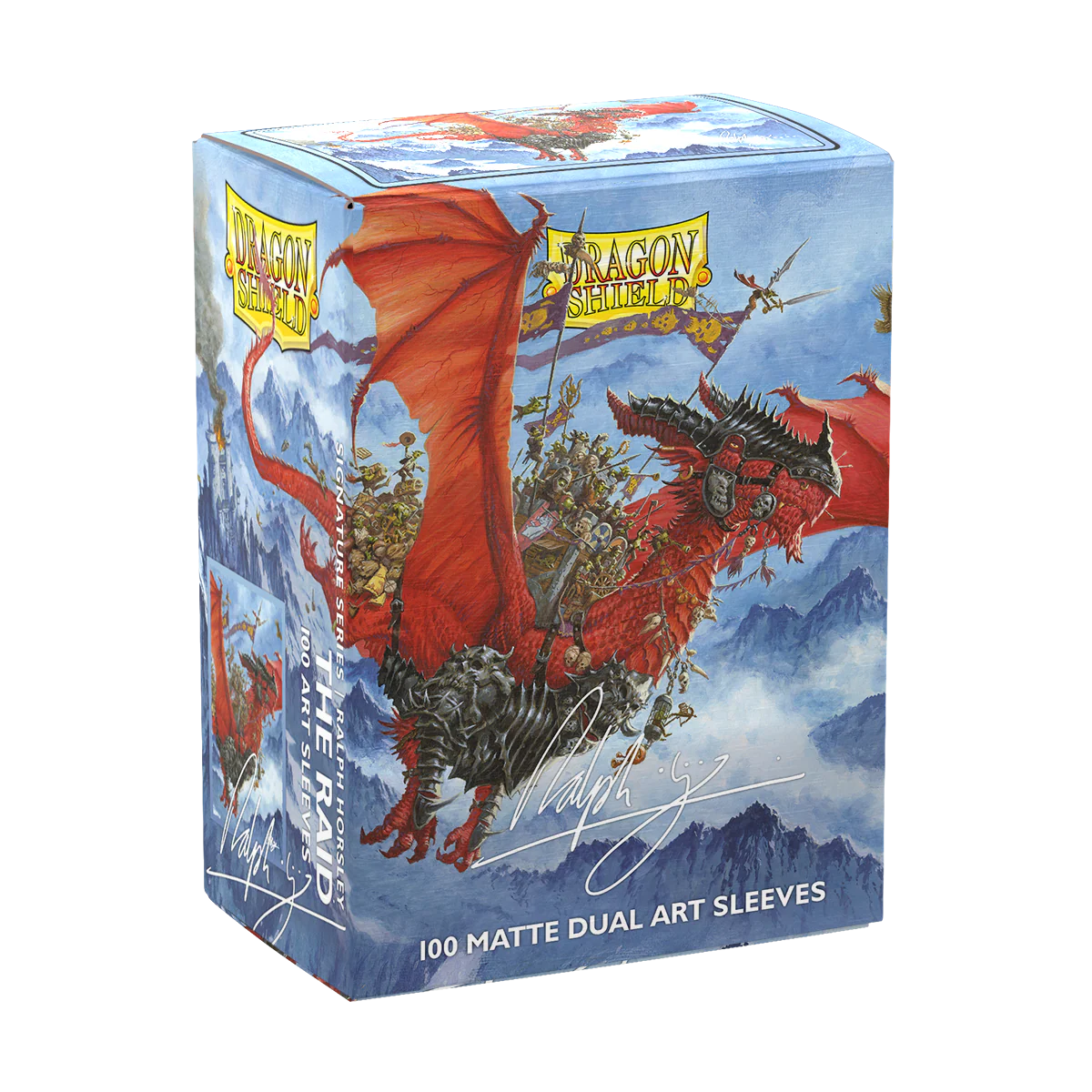 Sleeves: Dragon Shield - Matte - Dual Art β The Raid (100)