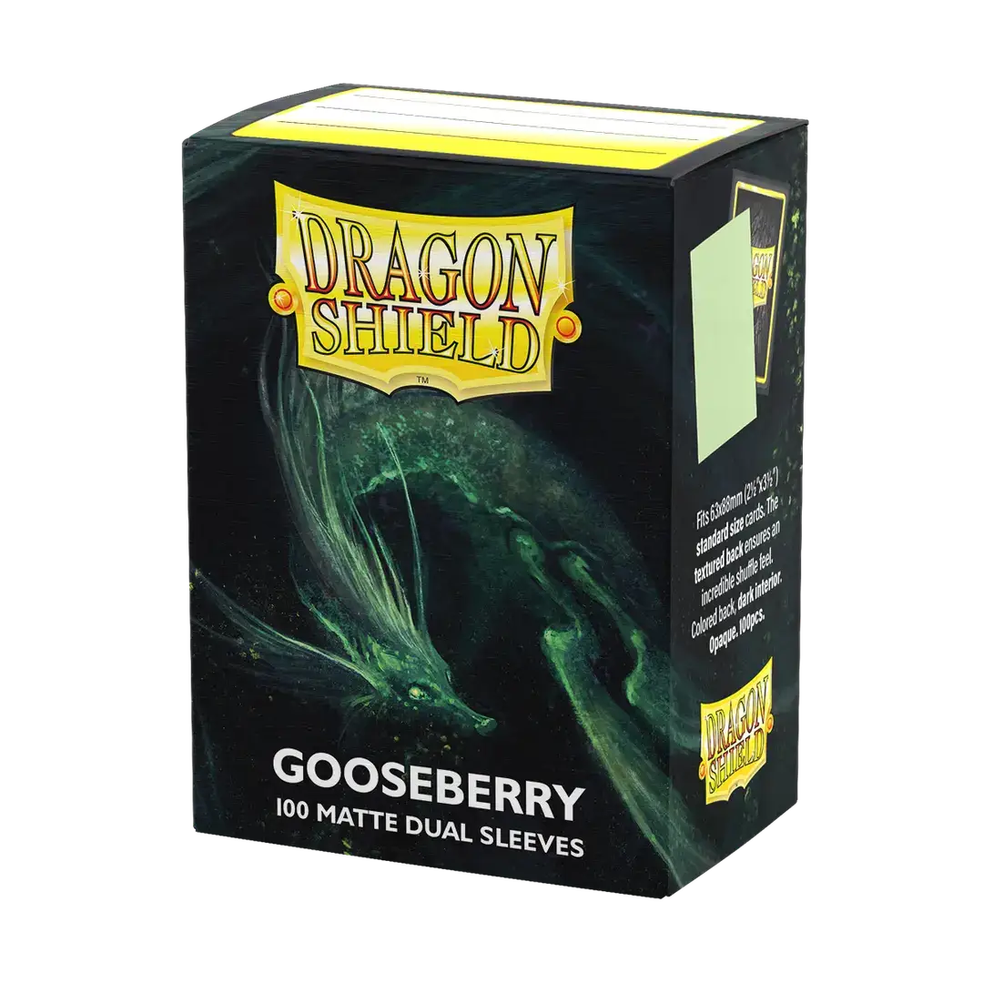Sleeves: Dragon Shield - Matte - Dual Pastels - Gooseberry (100)