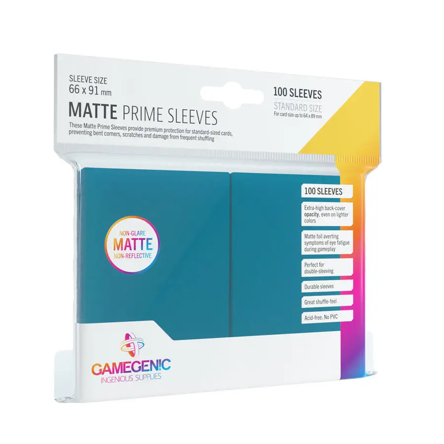 Sleeves: Matte - Prime - Standard - Blue (100)