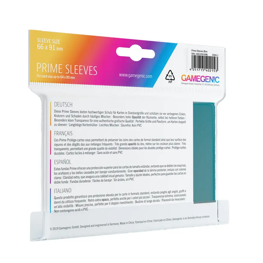 Sleeves: Prime - Standard - Blue (100) - Image 2