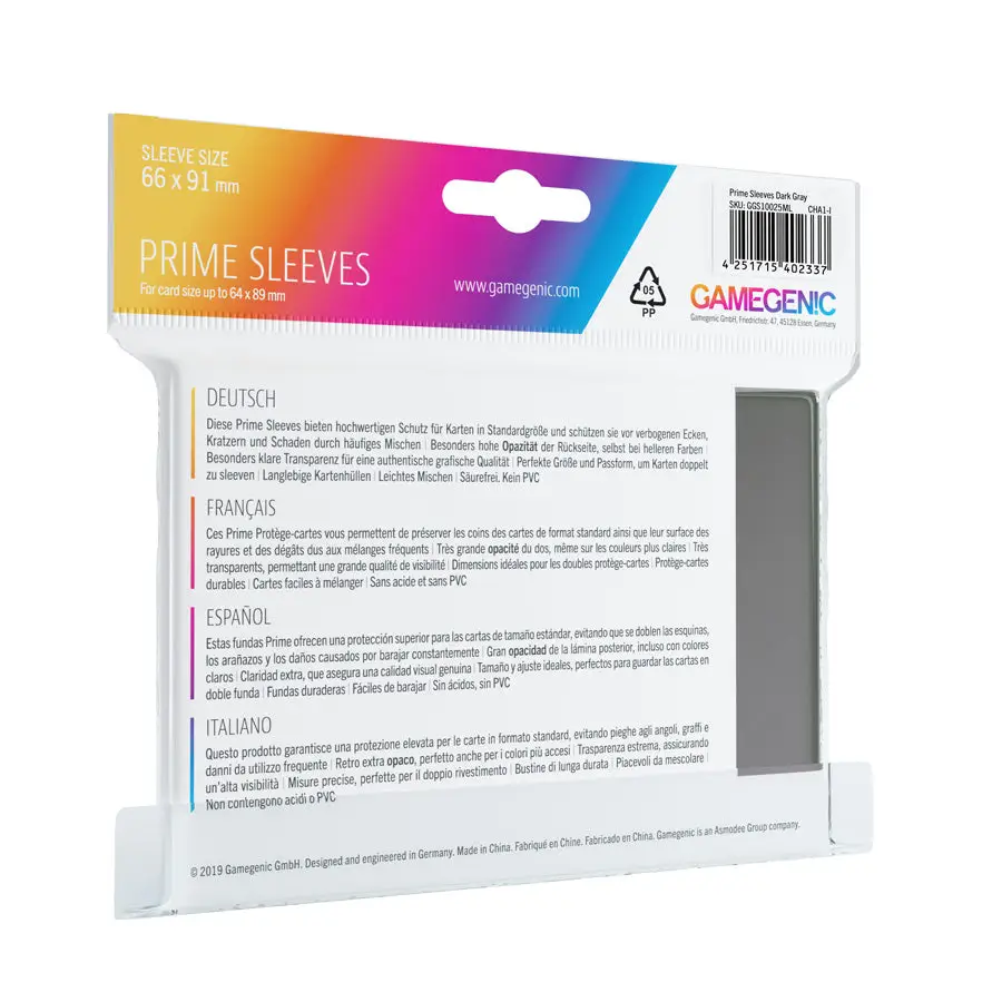 Sleeves: Prime - Standard - Gray (100) - Image 2