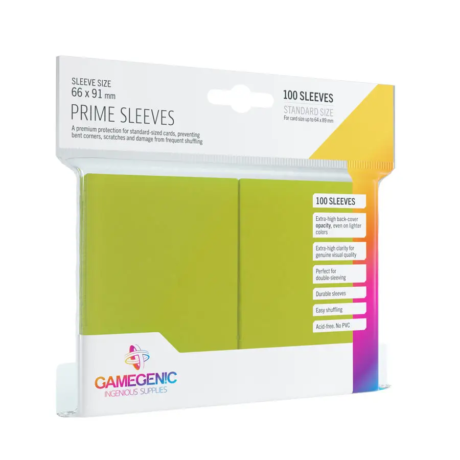 Sleeves: Prime - Standard - Lime (100)