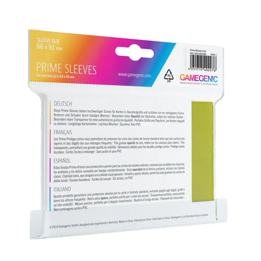 Sleeves: Prime - Standard - Lime (100) - Image 2