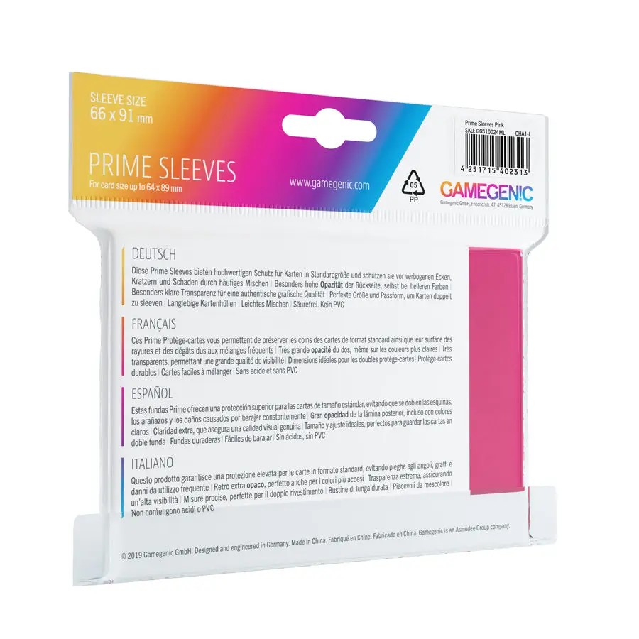 Sleeves: Prime - Standard - Pink (100) - Image 2
