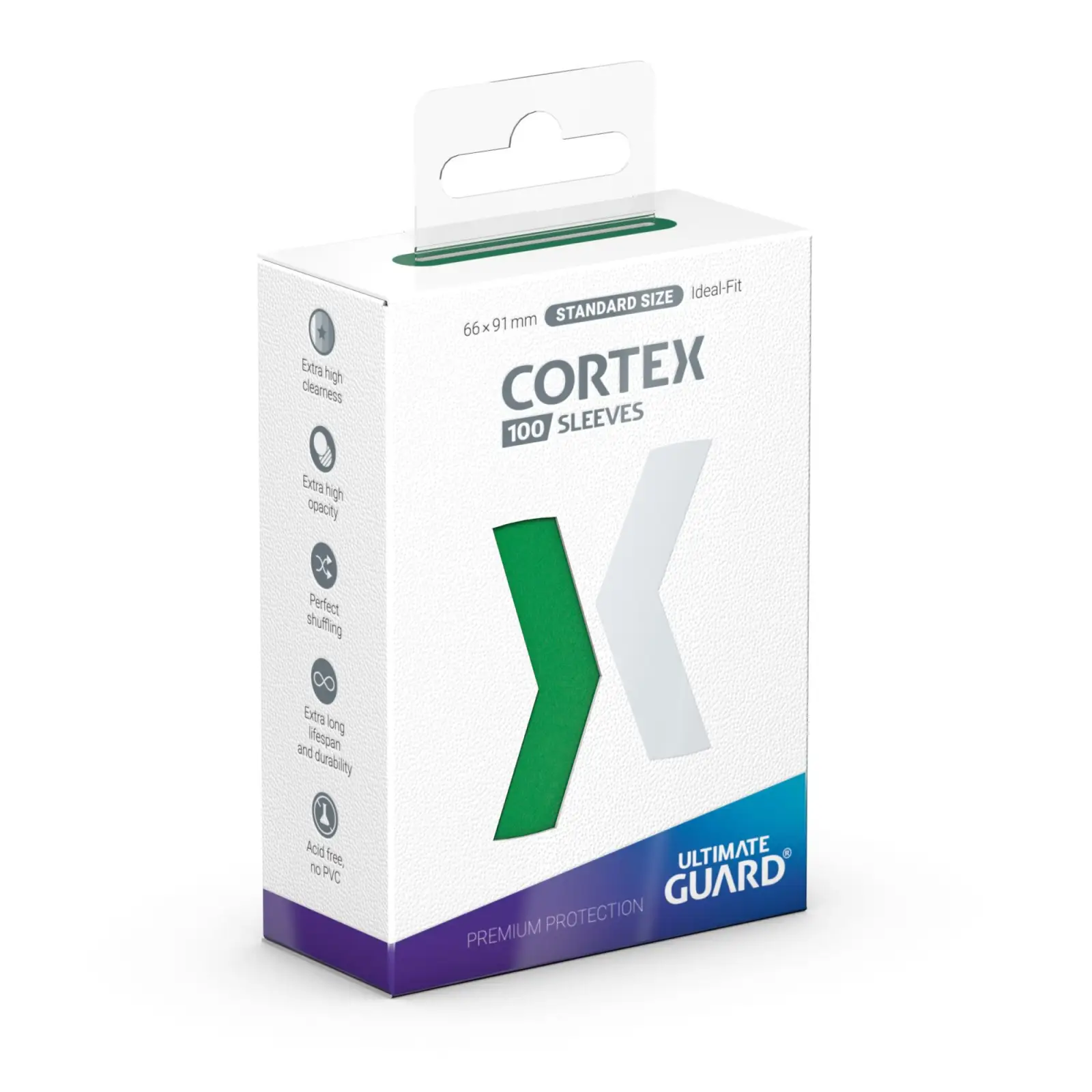 Sleeves: Ultimate Guard - Cortex - Green (100)