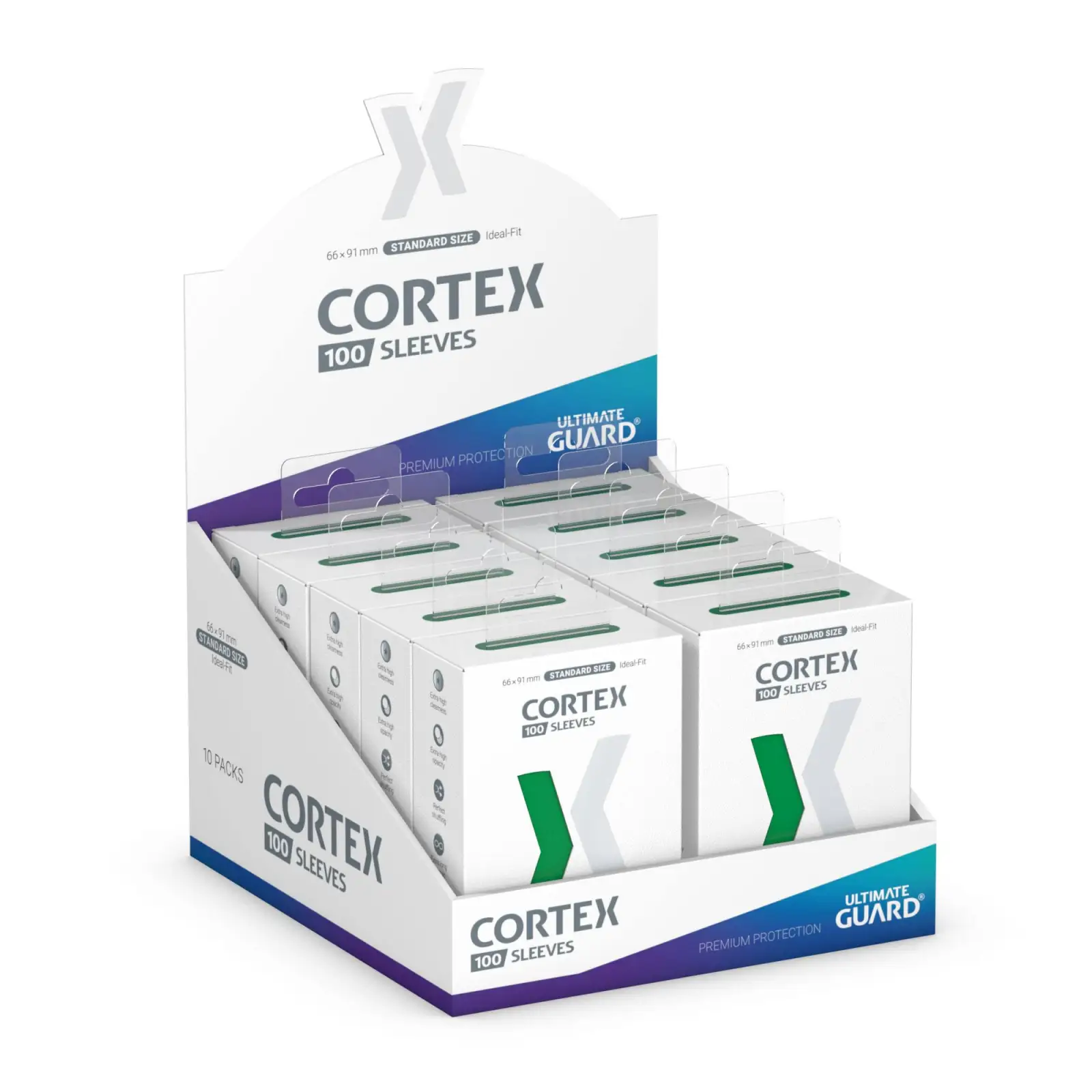 Sleeves: Ultimate Guard - Cortex - Green (100) - Image 5