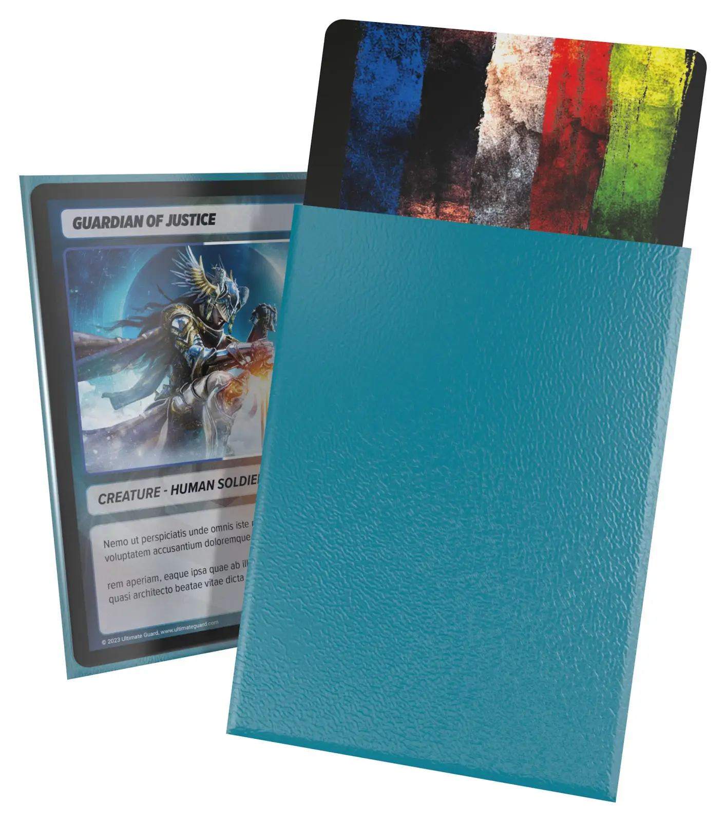 Sleeves: Ultimate Guard - Cortex - Matt-Petrol blue (100) - Image 3