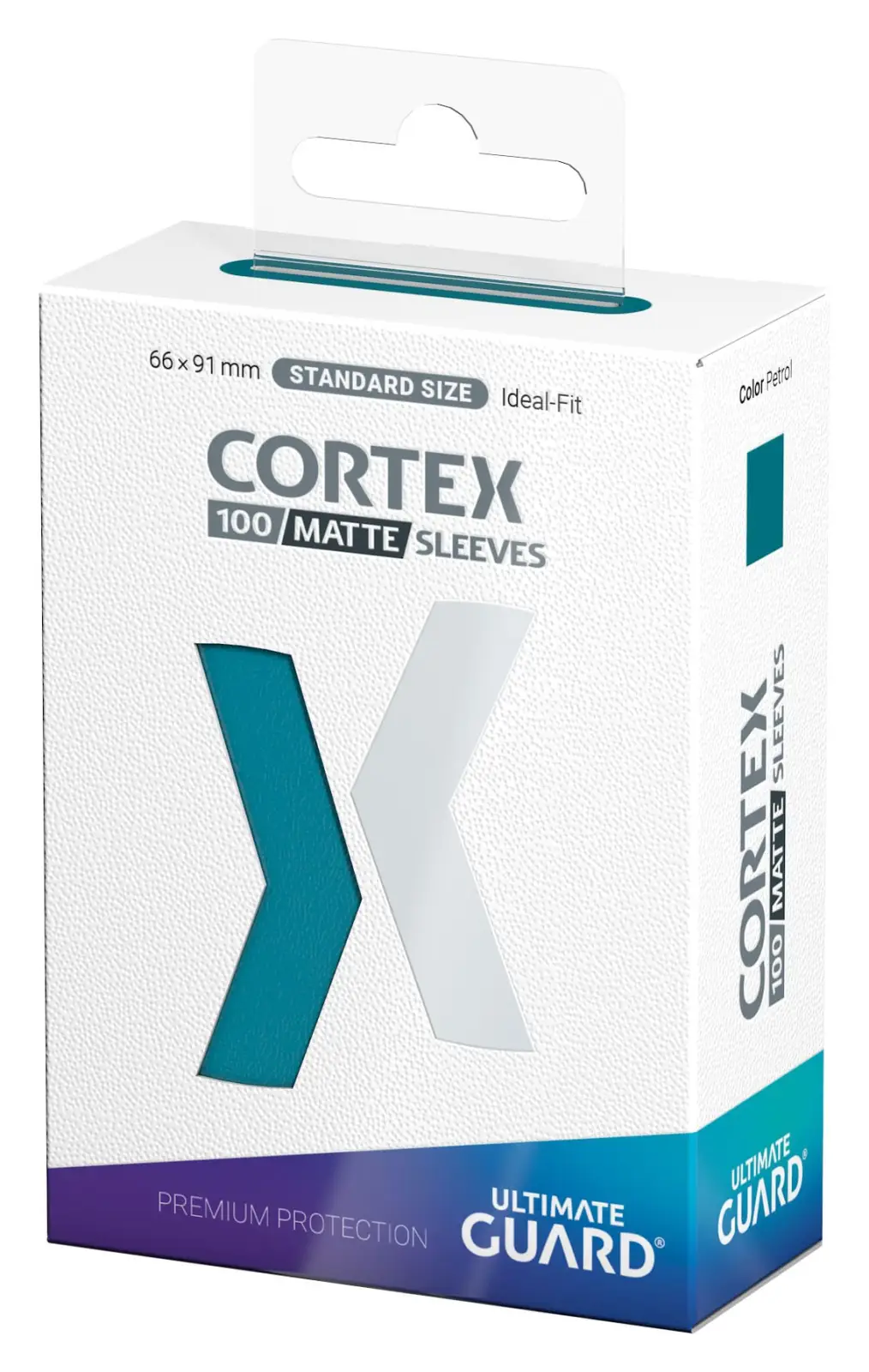 Sleeves: Ultimate Guard - Cortex - Matt-Petrol blue (100) - Image 4