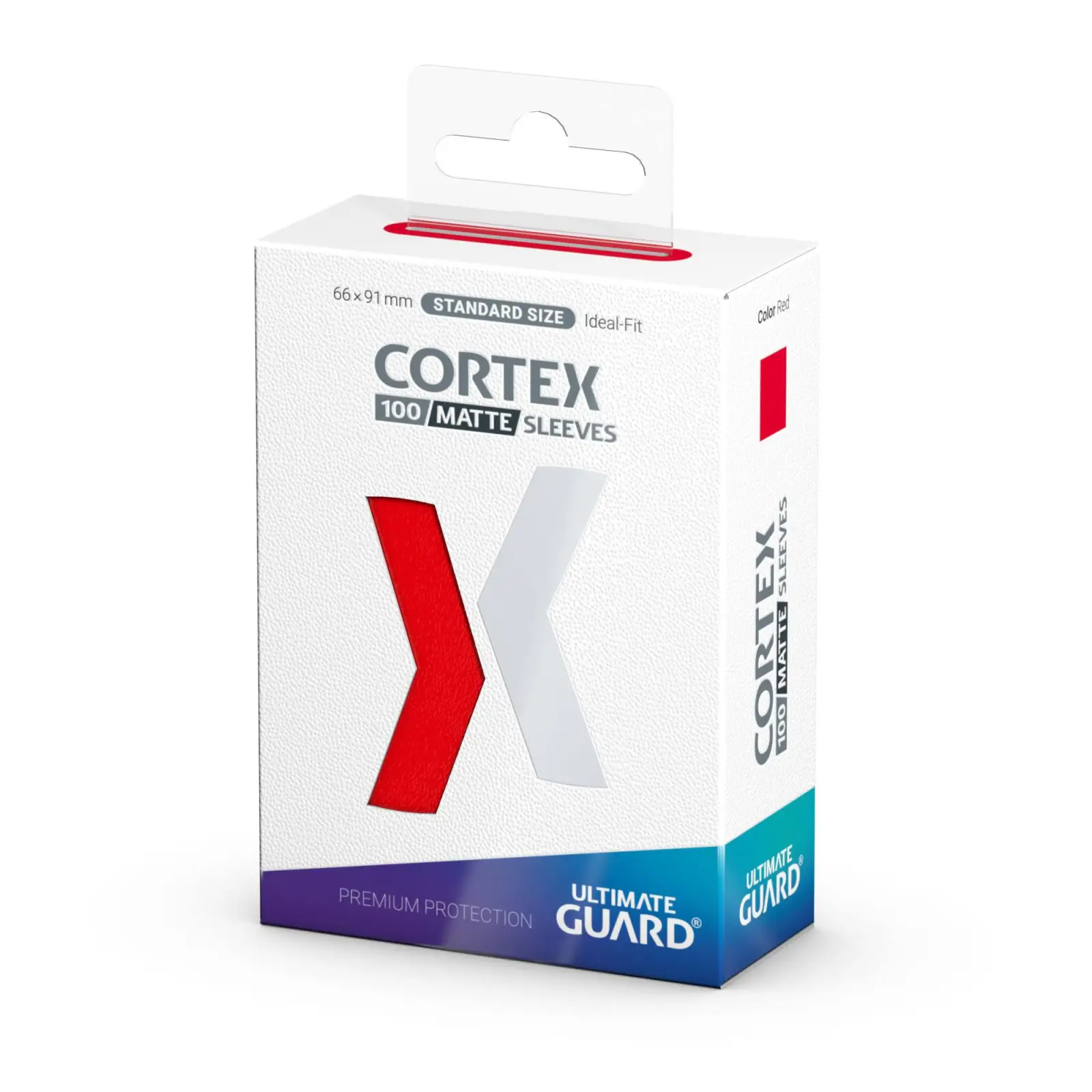 Sleeves: Ultimate Guard - Cortex - Matt-Red (100) - Image 4