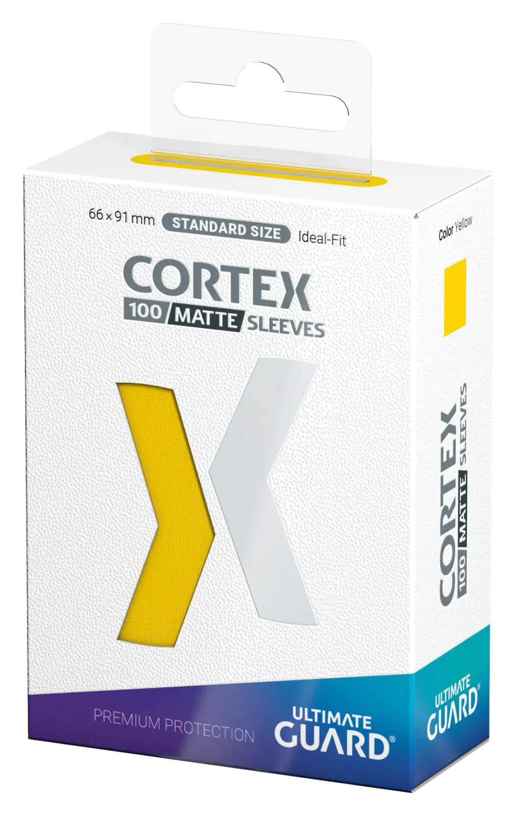 Sleeves: Ultimate Guard - Cortex - Matte - Yellow (100) - Image 4