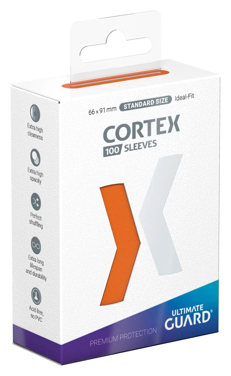 Sleeves: Ultimate Guard - Cortex - Orange (100)