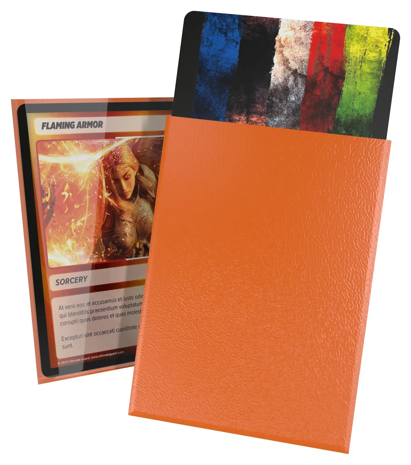 Sleeves: Ultimate Guard - Cortex - Orange (100) - Image 3