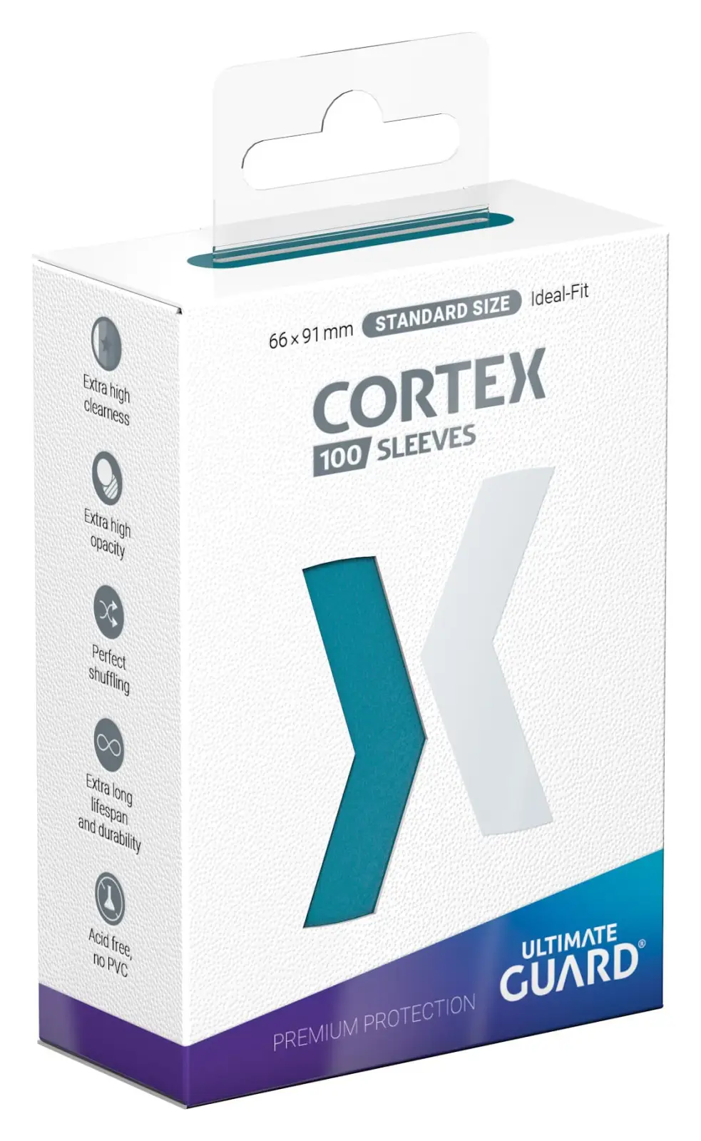 Sleeves: Ultimate Guard - Cortex - Petrol blue (100)