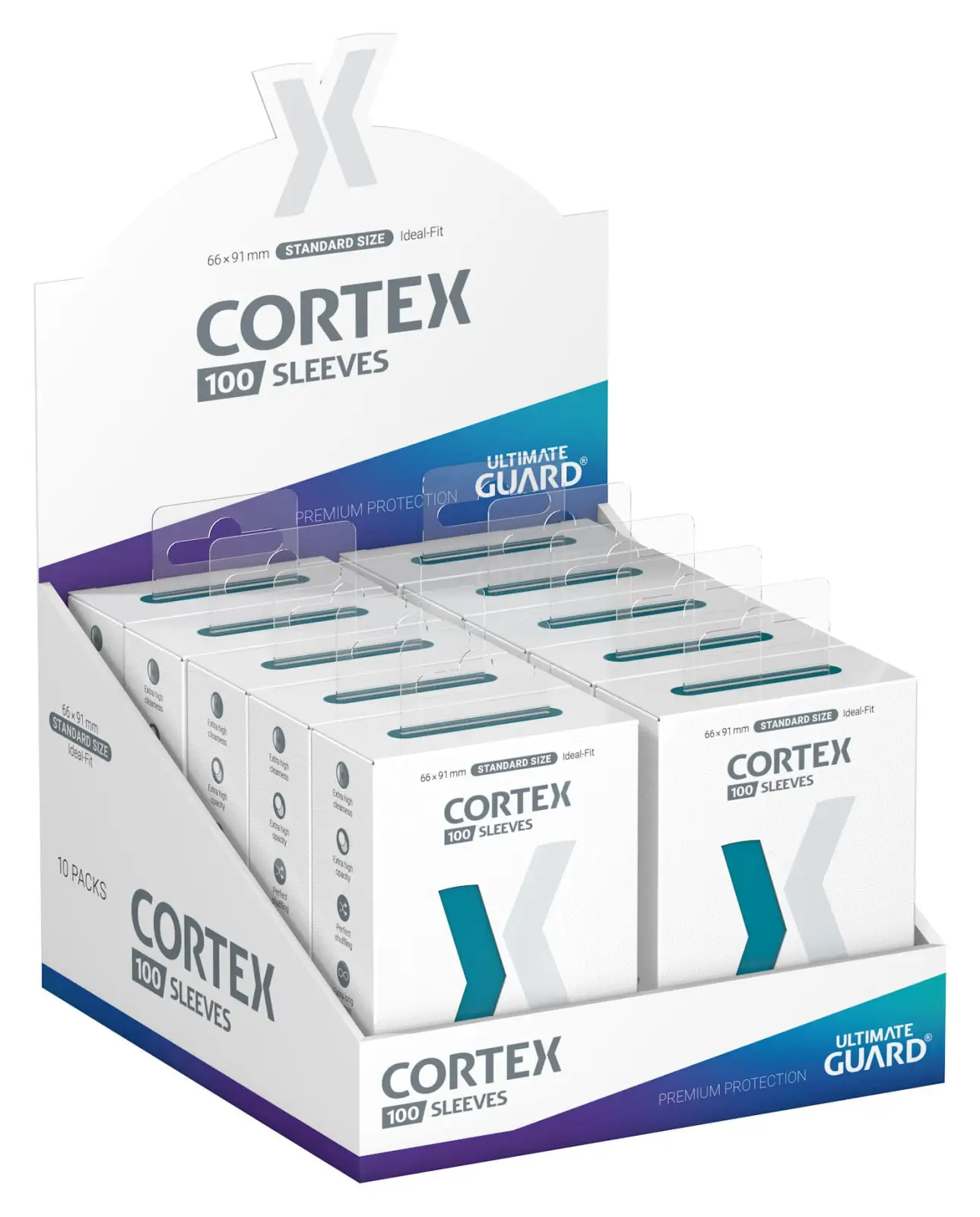 Sleeves: Ultimate Guard - Cortex - Petrol blue (100) - Image 5
