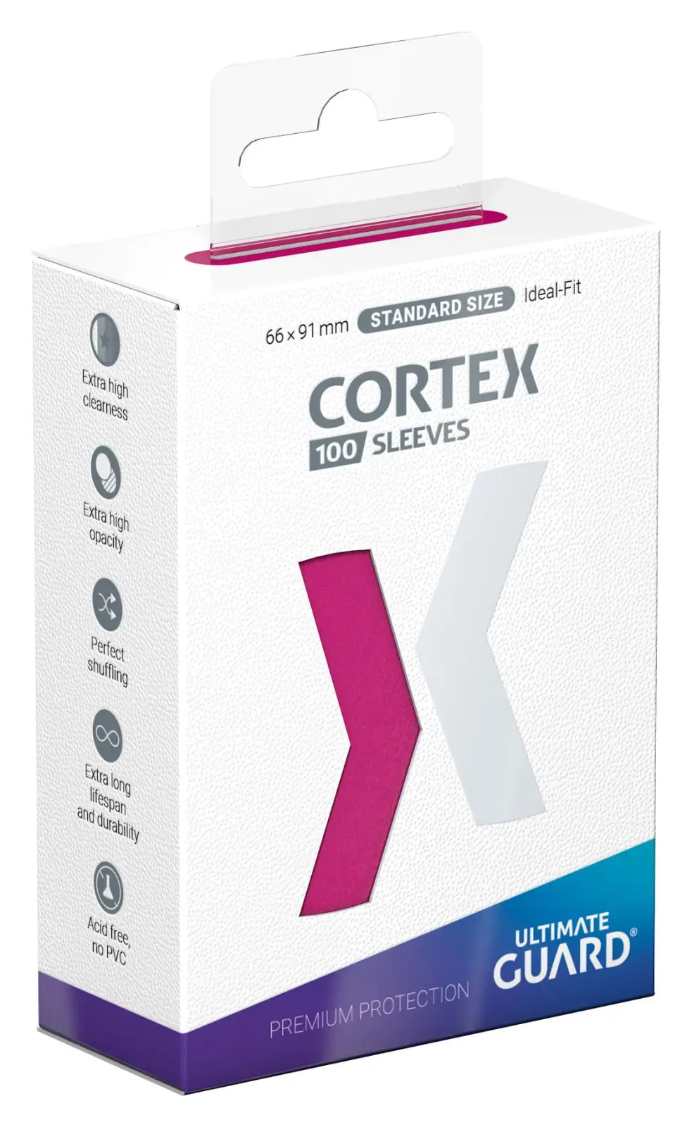 Sleeves: Ultimate Guard - Cortex - Pink (100)