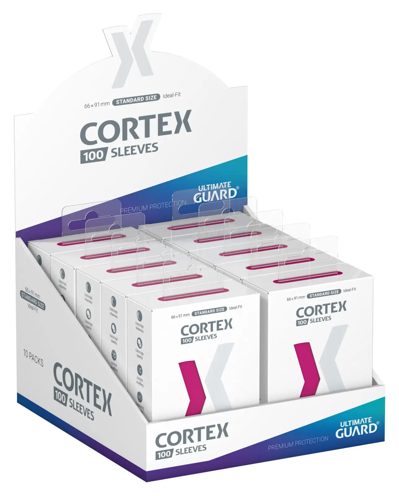 Sleeves: Ultimate Guard - Cortex - Pink (100) - Image 5