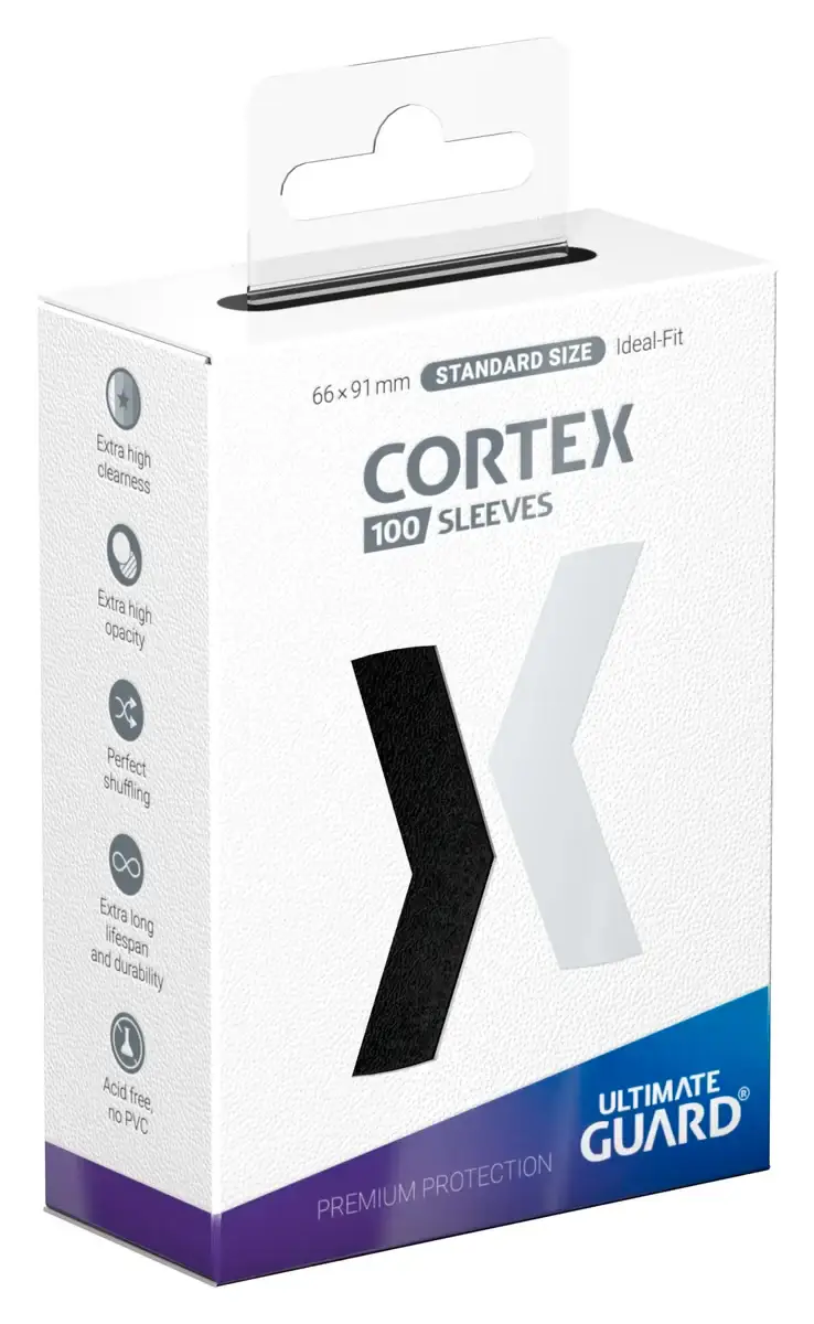 Sleeves: Ultimate Guard - Cortex - Schwarz (100)