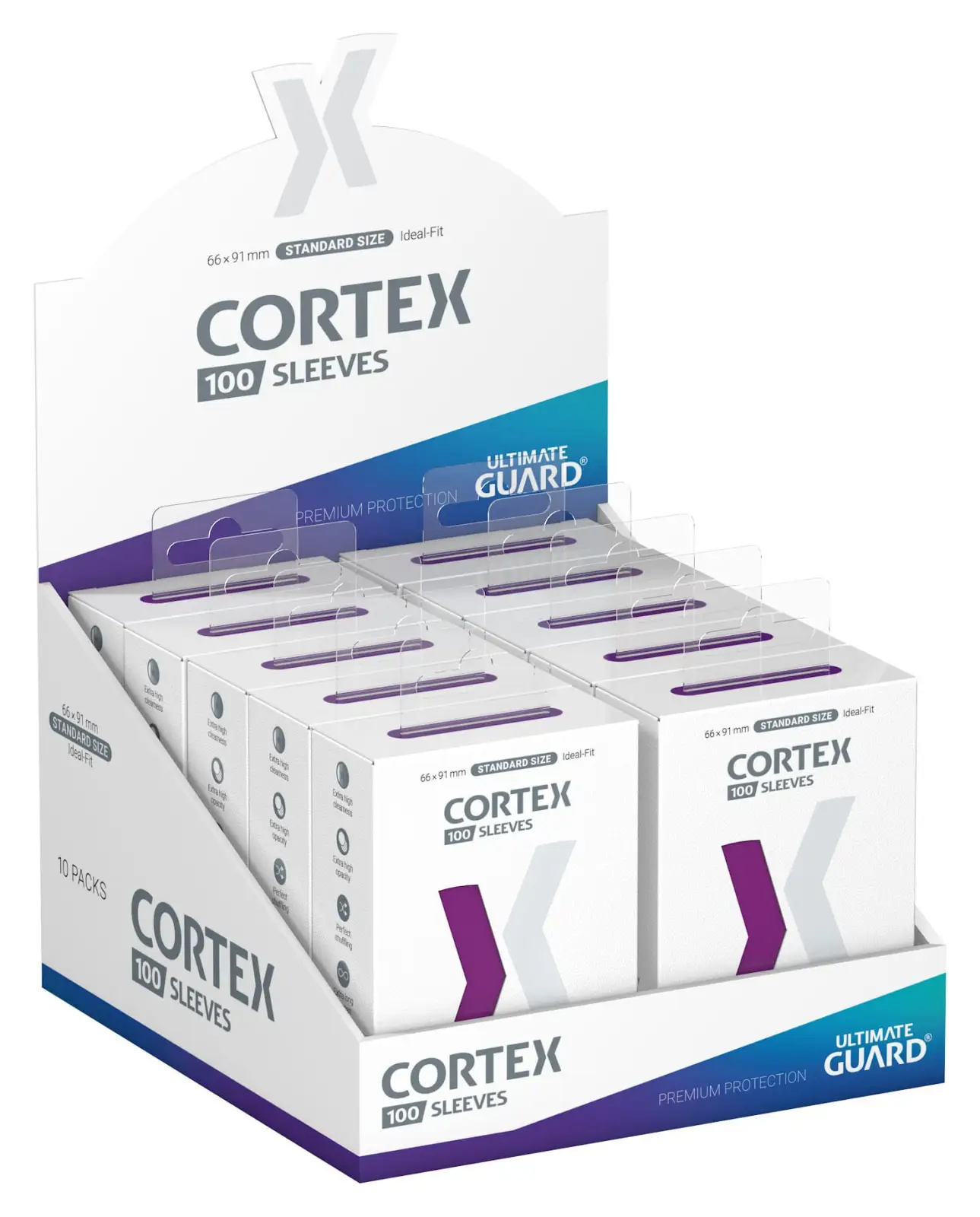 Sleeves: Ultimate Guard - Cortex - Violett (100) - Image 5