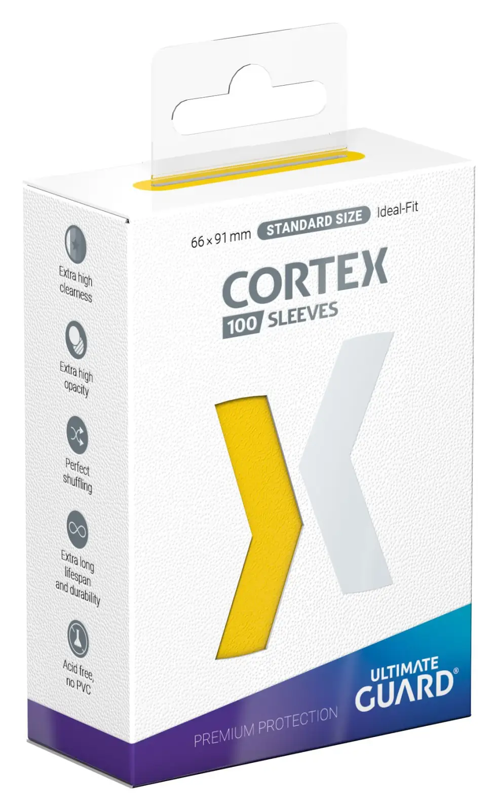 Sleeves: Ultimate Guard - Cortex - Yellow (100)