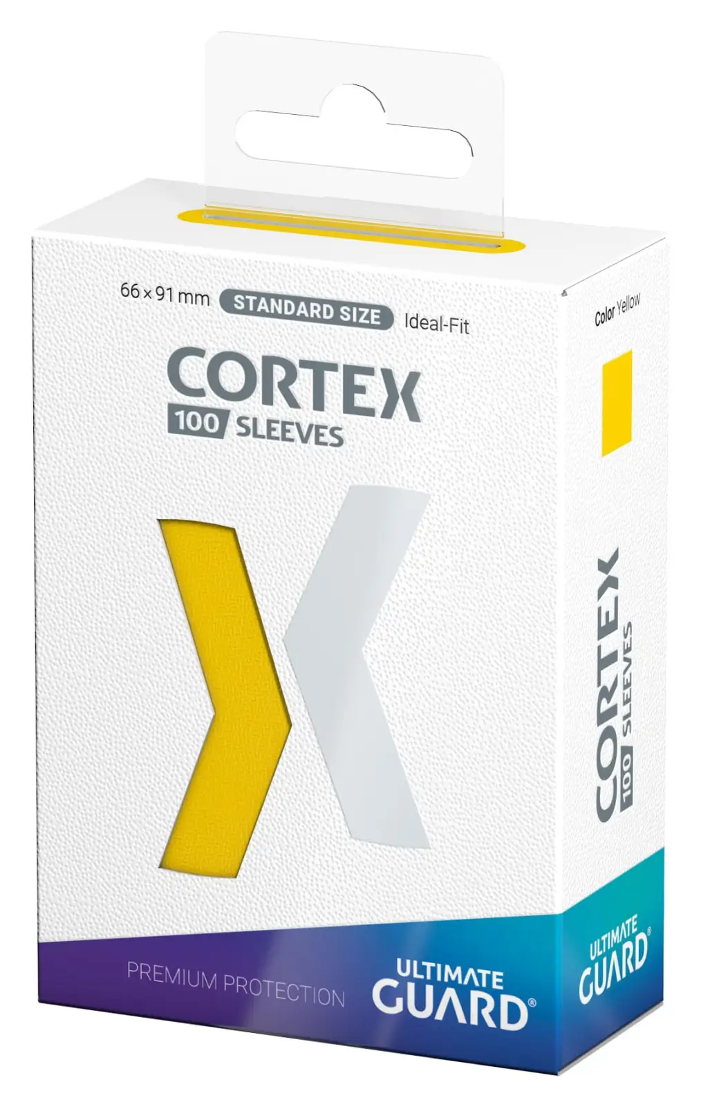 Sleeves: Ultimate Guard - Cortex - Yellow (100) - Image 4