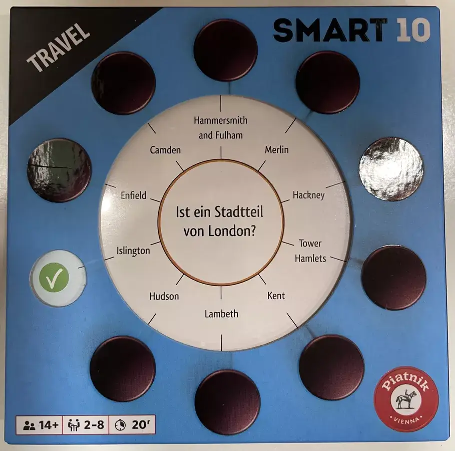 Smart 10: Zusatzfragen - Travel (DE)