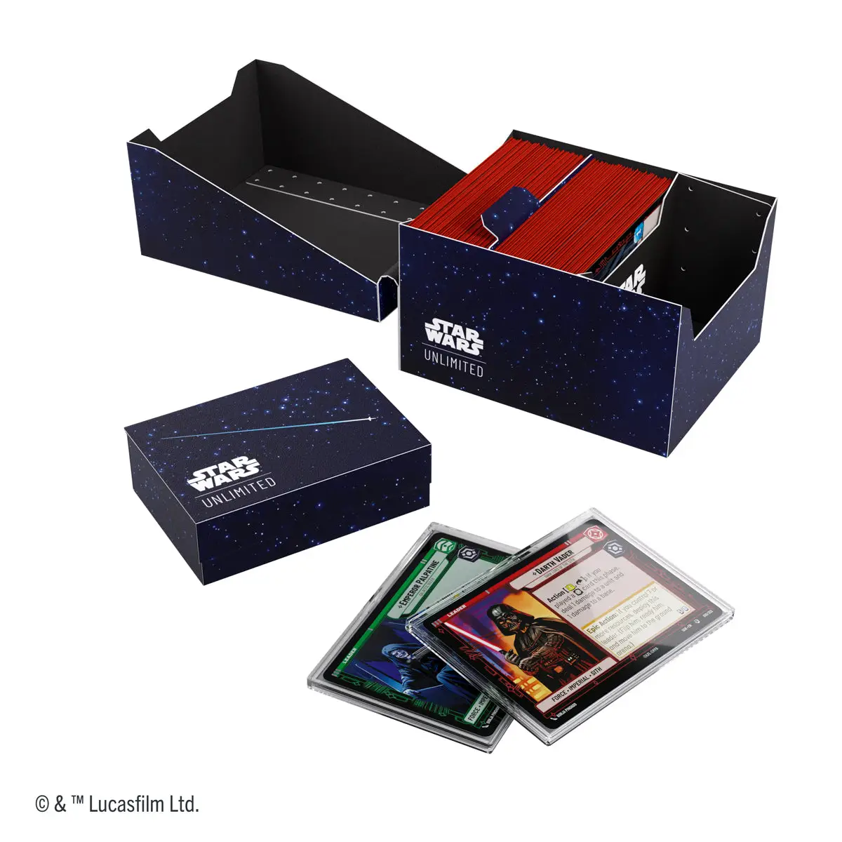 Soft Crate: Star Wars Unlimited - Twin Suns - Card Back - Blue - Image 9