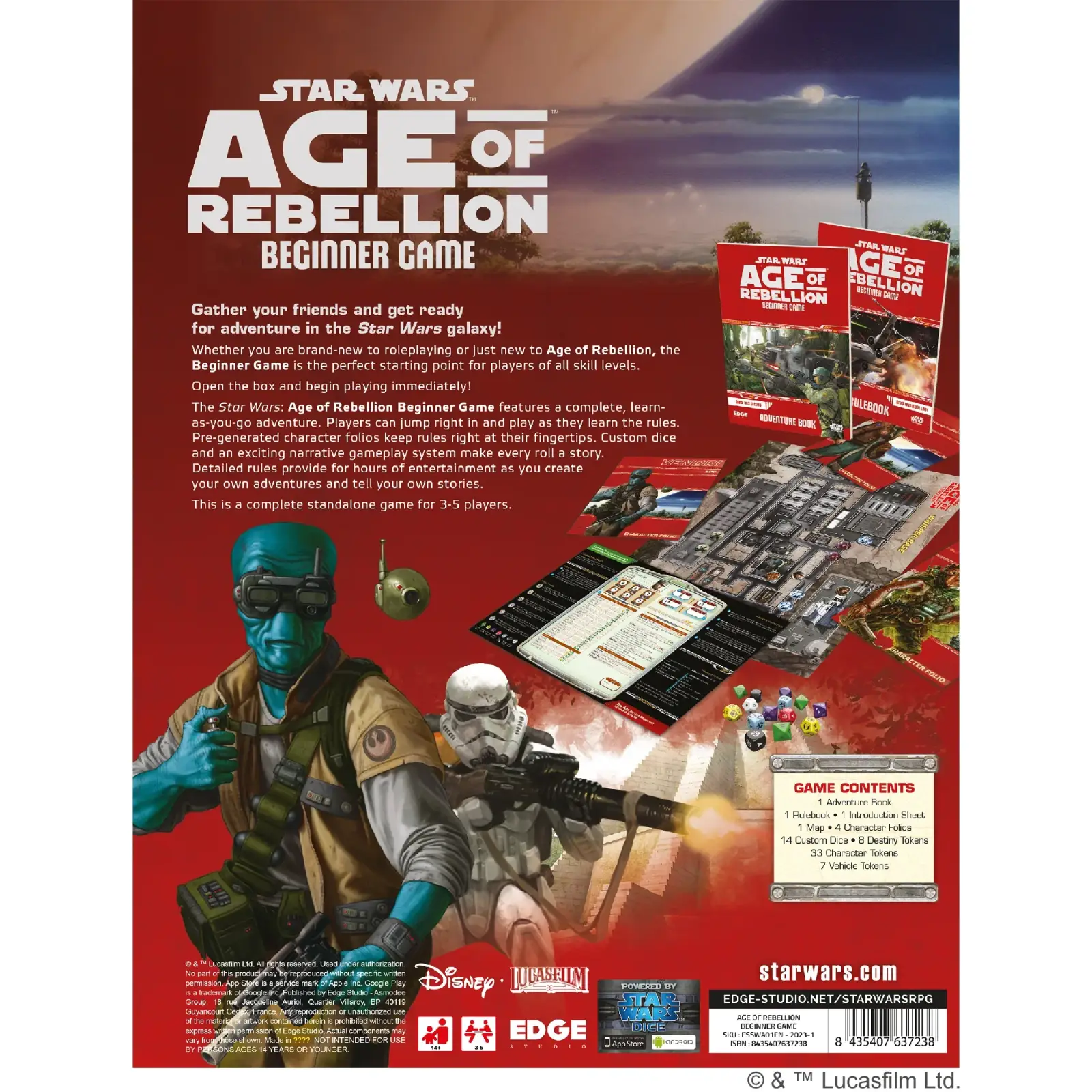 Star Wars RPG: Age of Rebellion - Beginner Game (EN) - Image 2