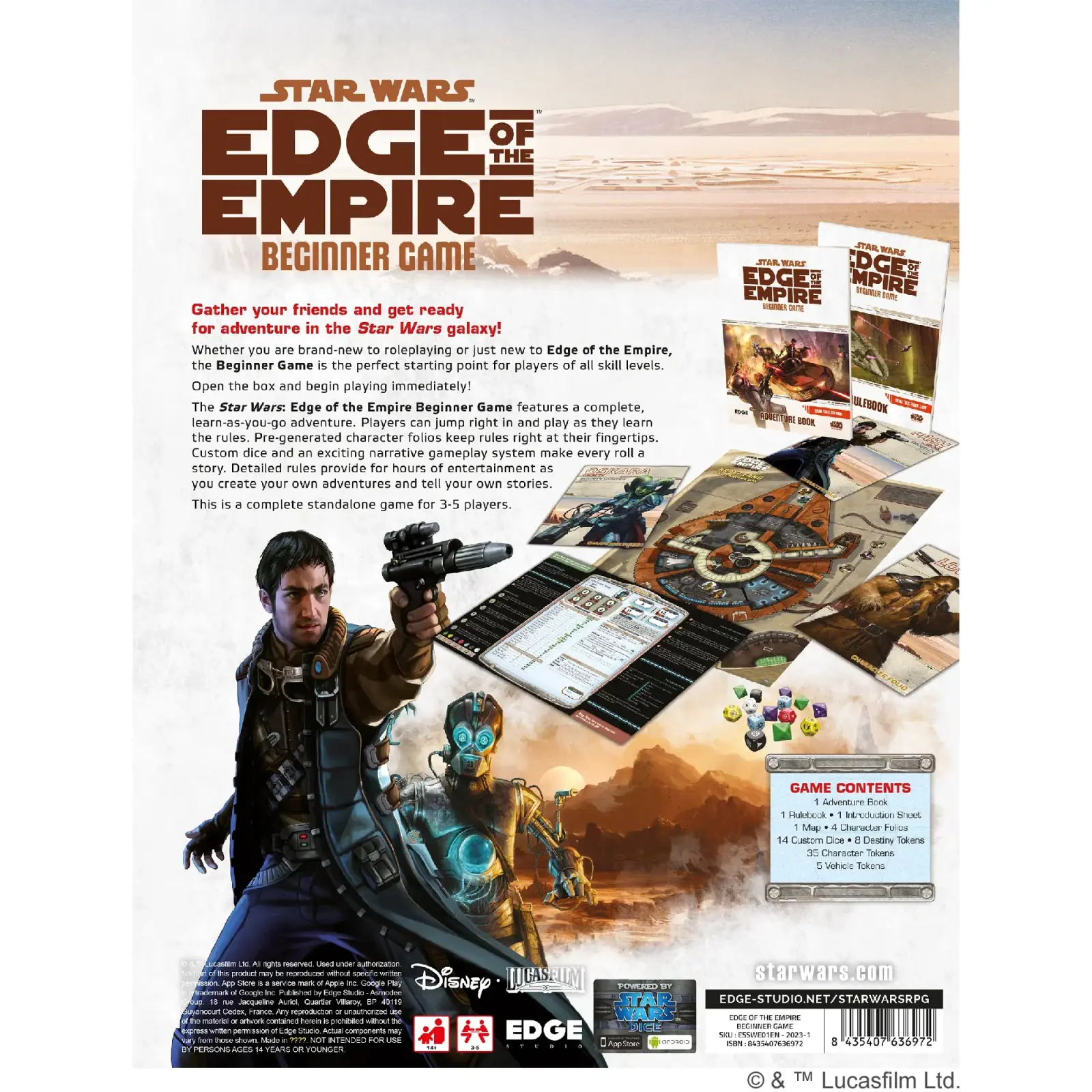 Star Wars RPG: Edge of the Empire - Beginner Game (EN) - Image 2