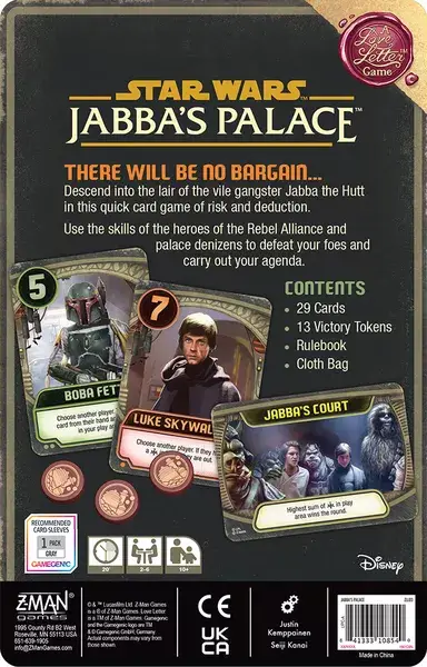 Star Wars: Jabbas Palace - A Love Letter Game (EN) - Image 2