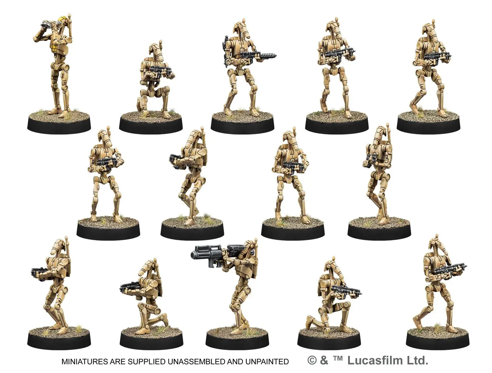 Star Wars: Legion - B1 Battle Droids (EN/DE/ES/FR) - Image 3