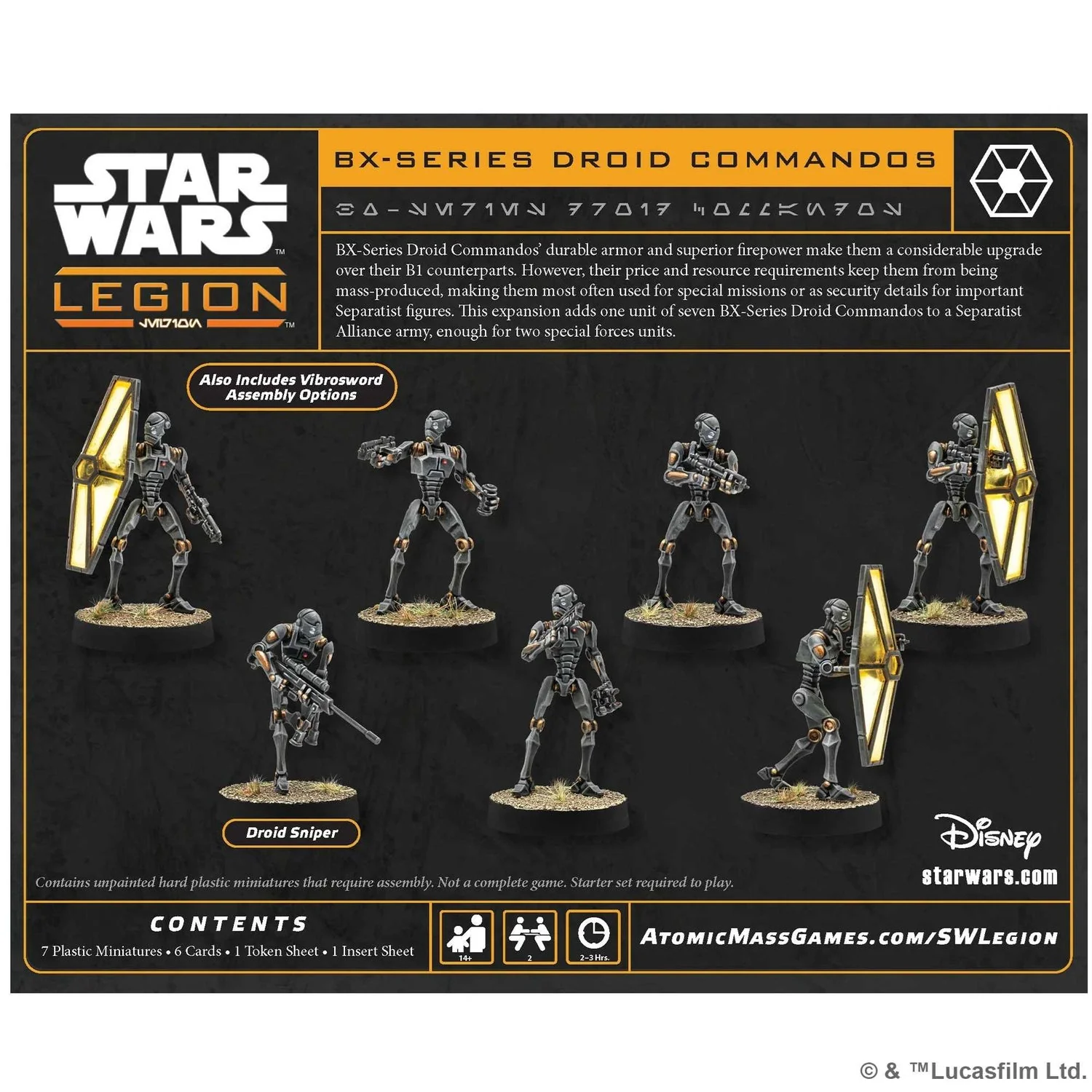 Star Wars: Legion - BX-Series Droid Commandos (EN/DE/ES/FR) - Image 2