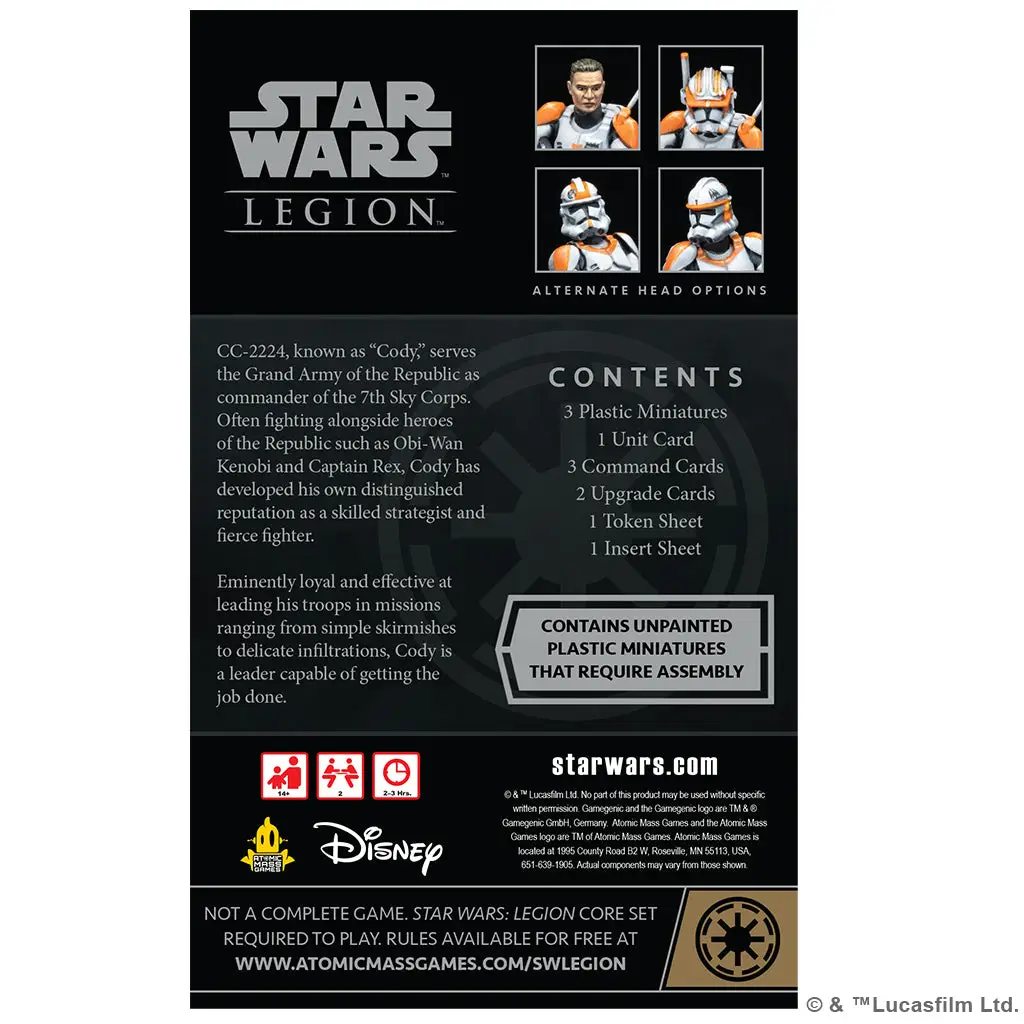 Star Wars: Legion - Clone Commander Cody Commander (EN) - Image 2