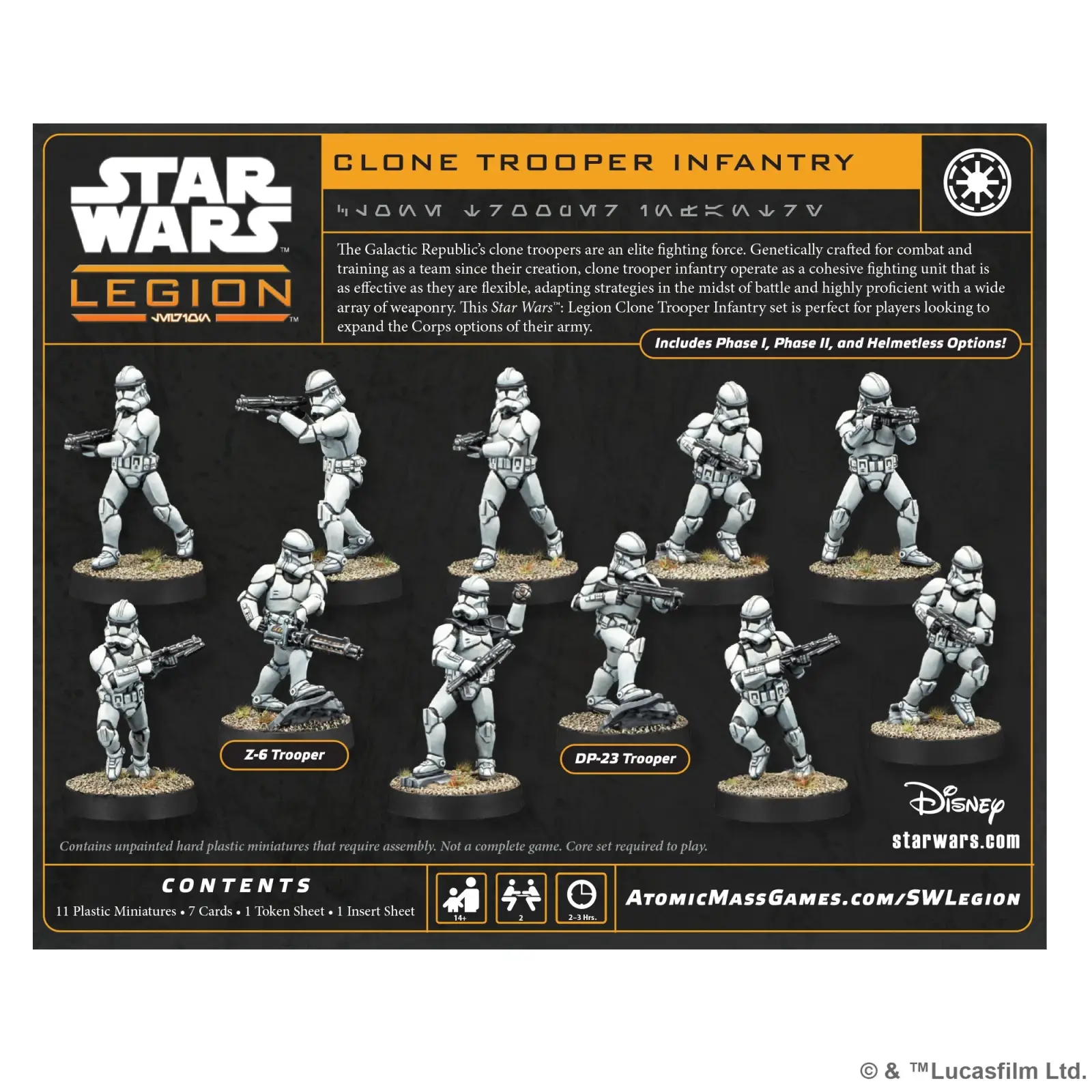 Star Wars: Legion - Clone Trooper Infantry (EN/DE/ES/FR) - Image 2