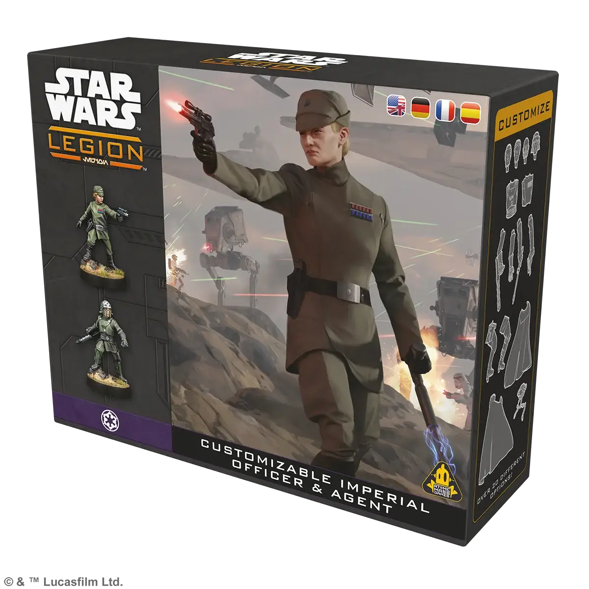 Star Wars: Legion - Customizable - Imperial Officer & Agent (EN/DE/ES/FR) - Image 5