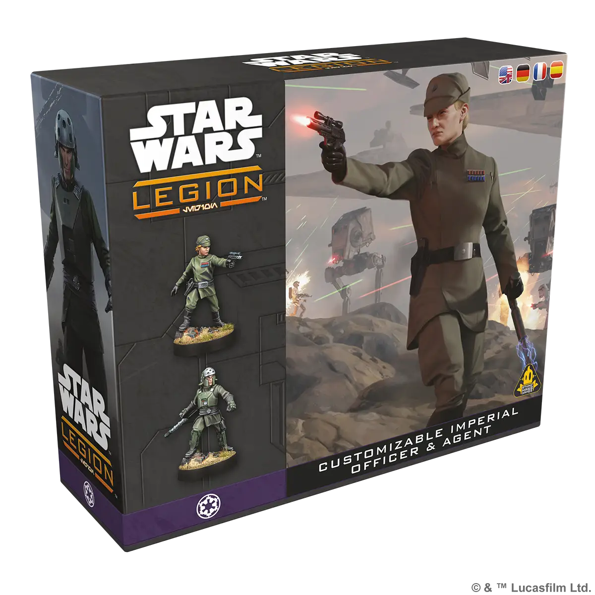 Star Wars: Legion - Customizable - Imperial Officer & Agent (EN/DE/ES/FR) - Image 6