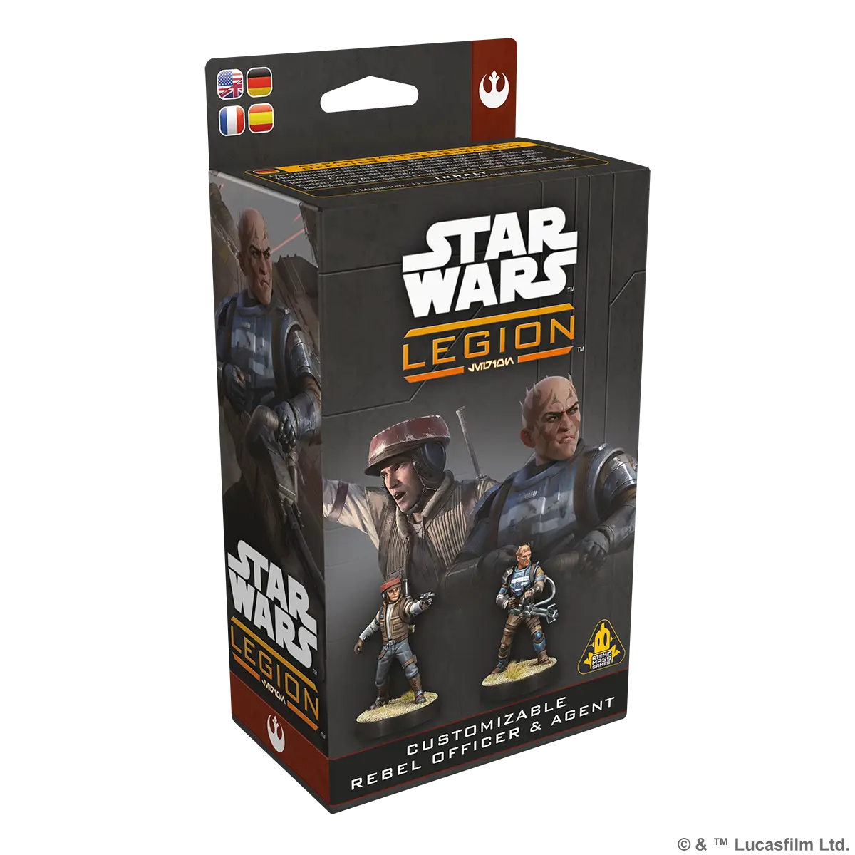 Star Wars: Legion - Customizable - Rebel Officer & Agent (EN/DE/ES/FR) - Image 7