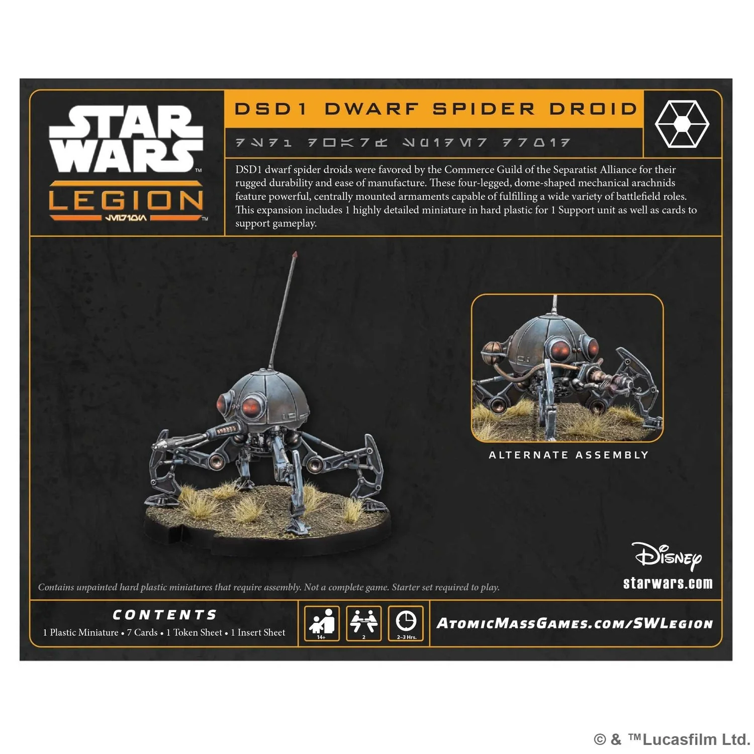 Star Wars: Legion – DSD1 Dwarf Spider Droid (EN/DE/ES/FR) - Image 3