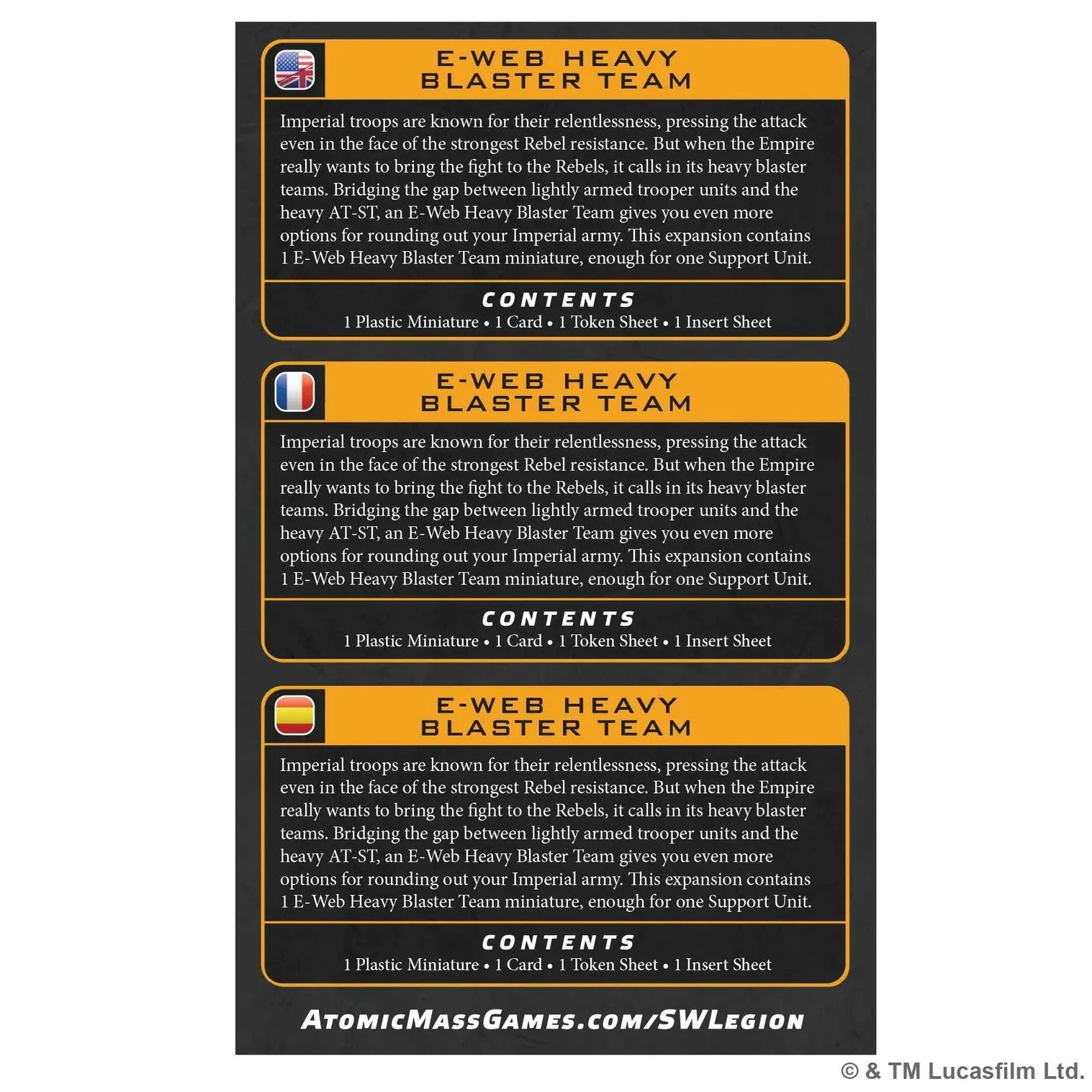 Star Wars: Legion - E-Web Heavy Blaster Team (EN/DE/ES/FR) - Image 2