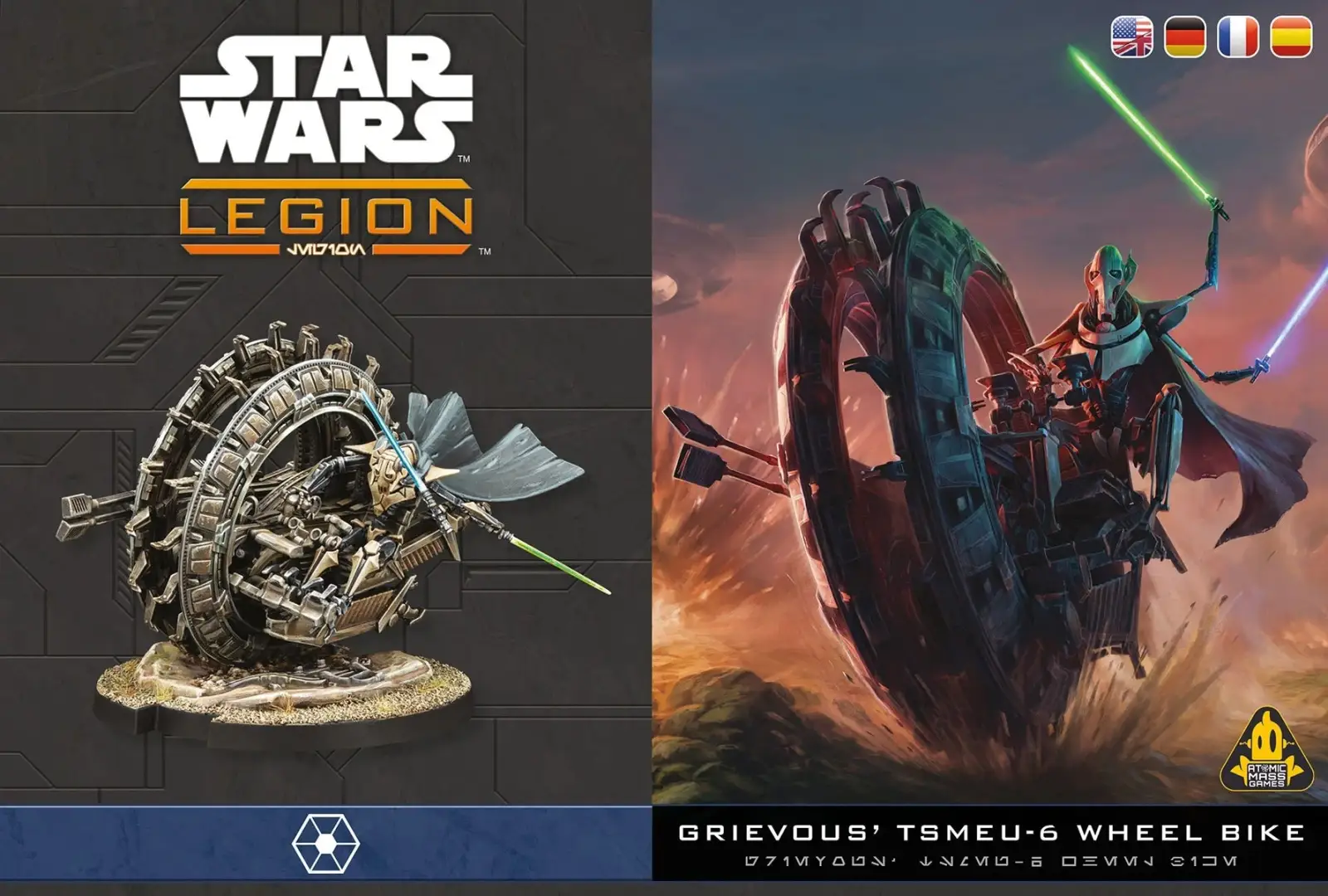 Star Wars: Legion - Grievousâ TSMEU-6 Wheel Bike (EN/DE/ES/FR)