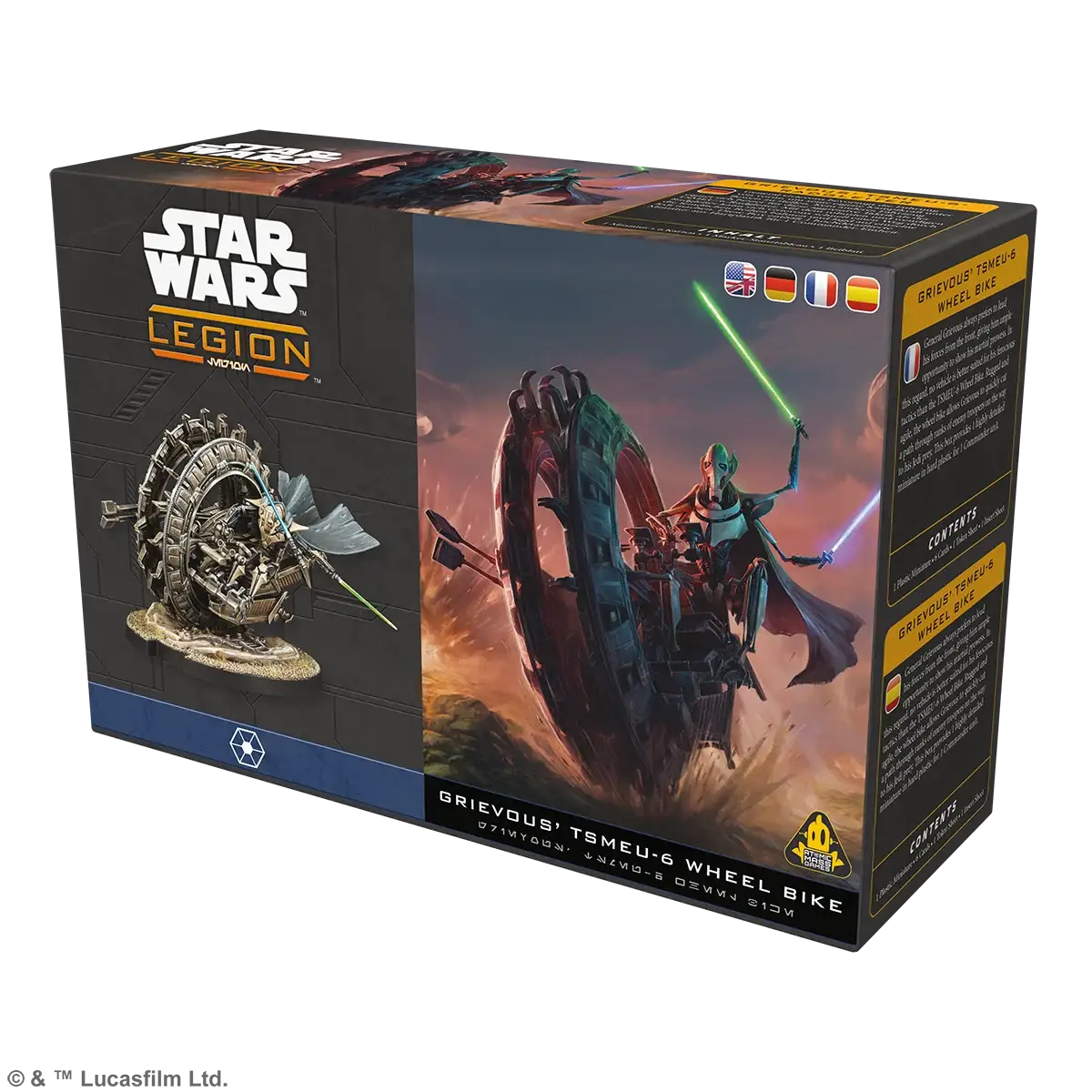 Star Wars: Legion - Grievousâ TSMEU-6 Wheel Bike (EN/DE/ES/FR) - Image 6