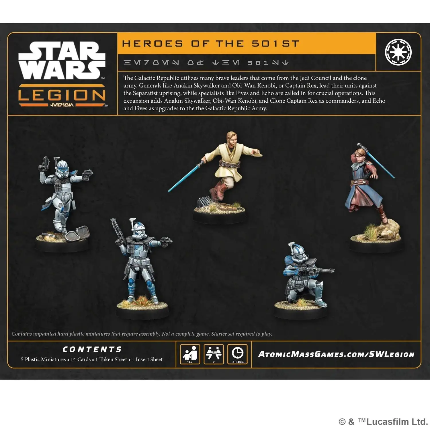 Star Wars: Legion - Heroes of the 501st (EN/DE/ES/FR) - Image 4
