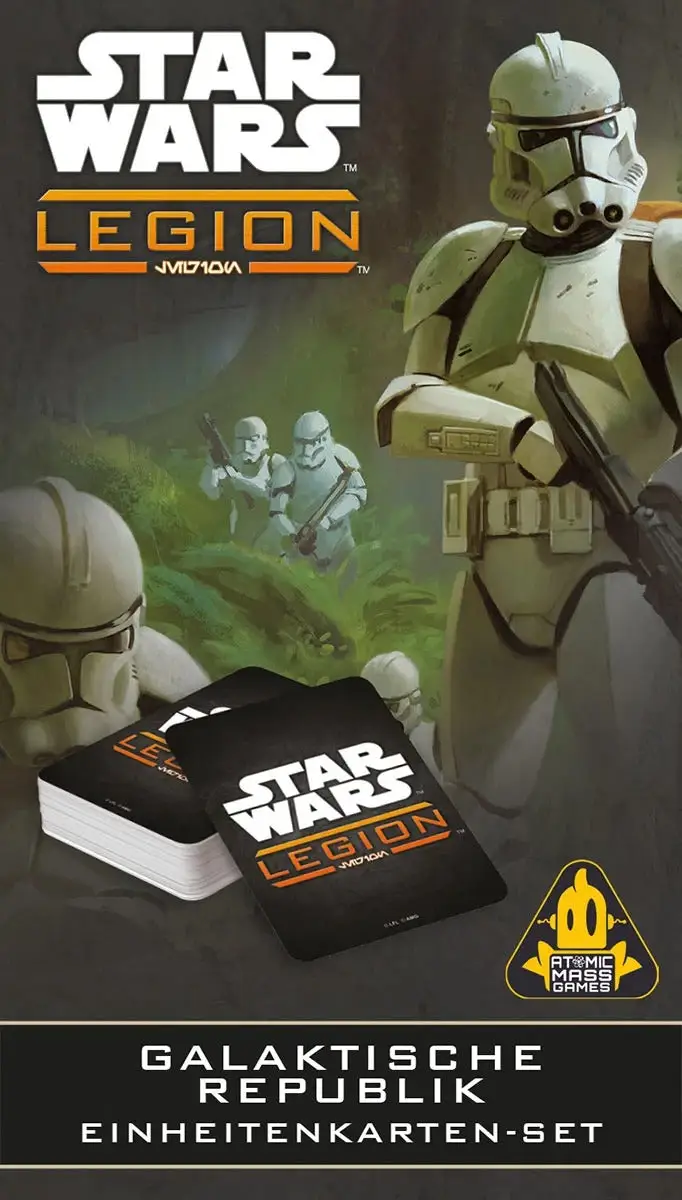 Star Wars: Legion - Kartenset - Einheiten - Galaktische Republik (DE)