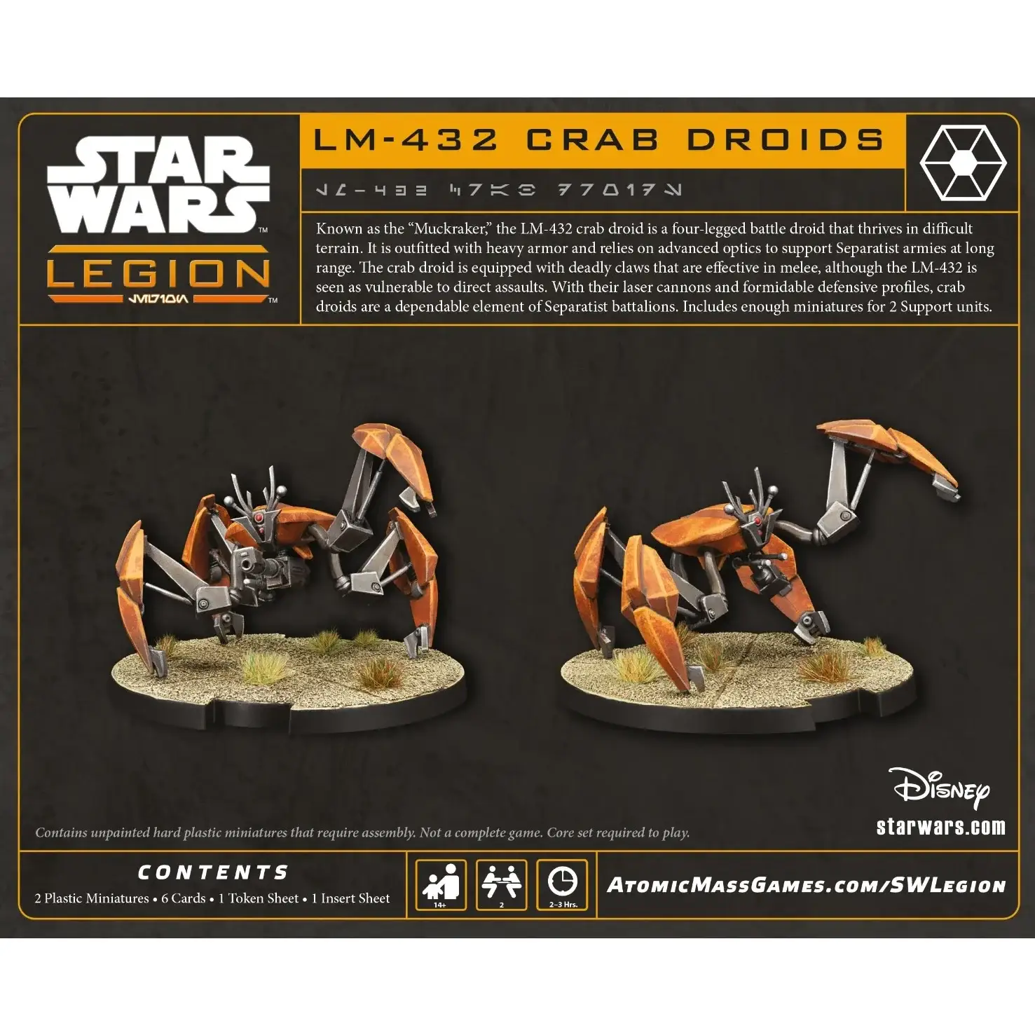 Star Wars: Legion - LM-432 Crab Droids (EN/DE/FR/ES) - Image 2