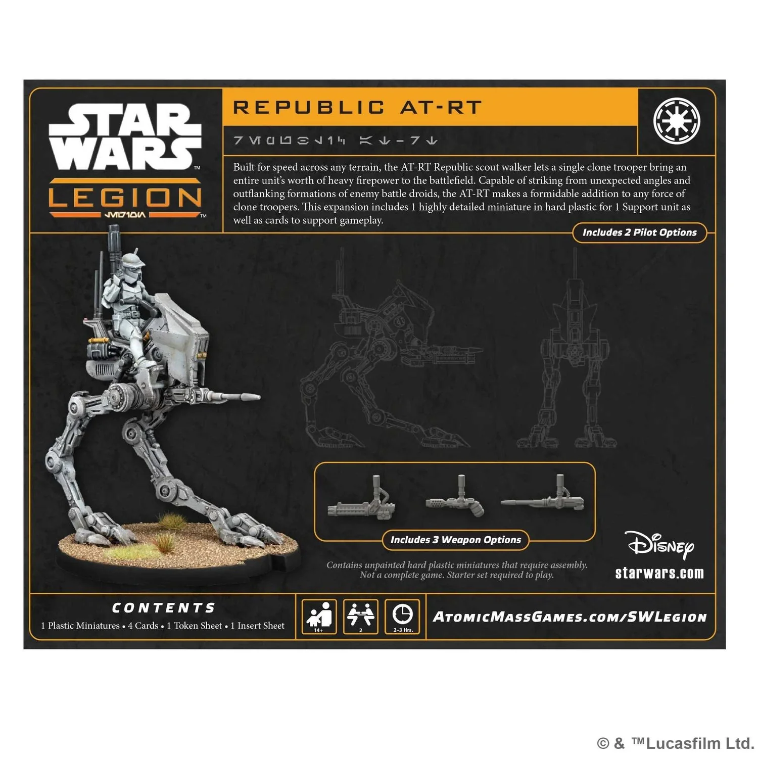 Star Wars: Legion - Republic AT-RT (EN/DE/ES/FR) - Image 3
