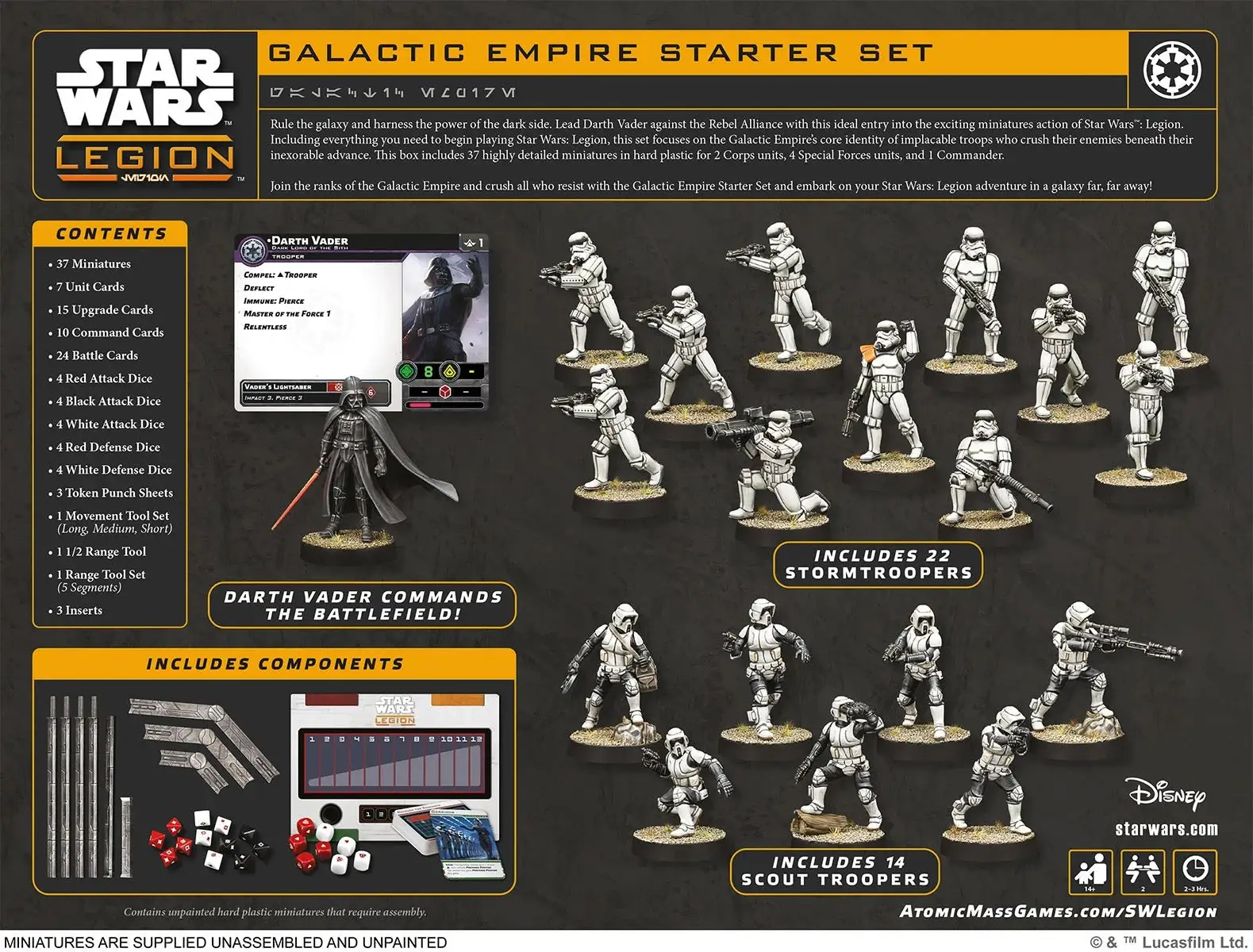 Star Wars: Legion - Starter Set - Galactic Empire (EN/DE/ES/FR) - Image 2