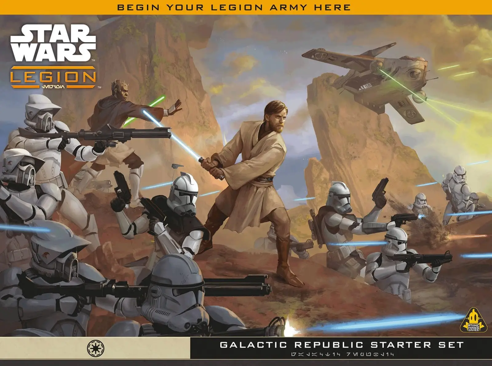 Star Wars: Legion - Starter Set - Galactic Republic (EN/DE/ES/FR)