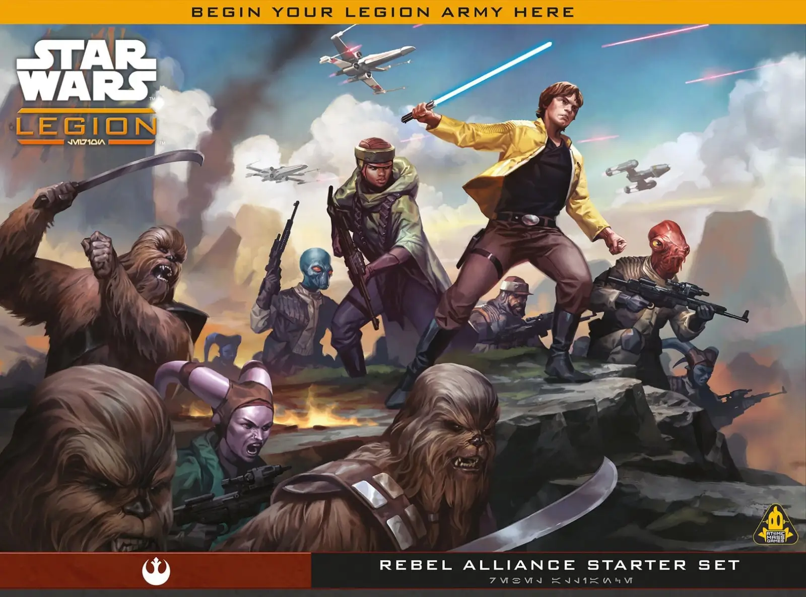 Star Wars: Legion - Starter Set - Rebel Alliance (EN/DE/ES/FR)