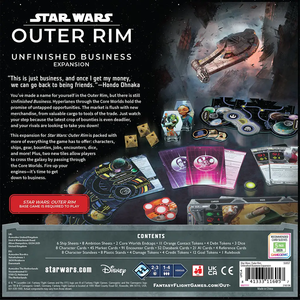 Star Wars: Outer Rim - Unfinished Business (EN) - Image 2