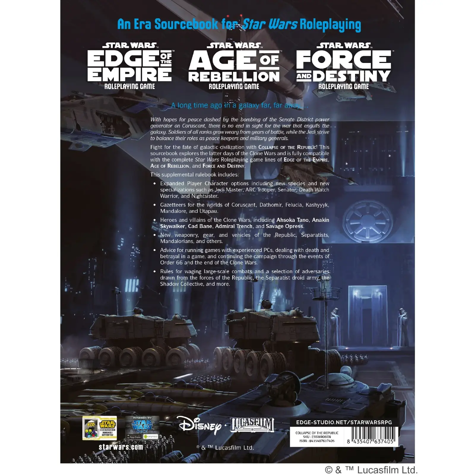 Star Wars RPG: Collapse of the Republic (EN) - Image 2