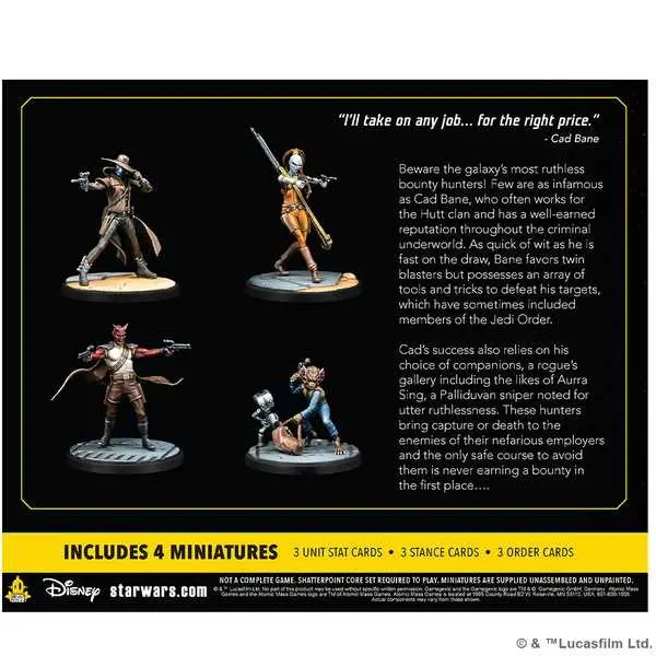 Star Wars: Shatterpoint - Cad Bane Squad (EN/DE/FR/SP) - Image 2